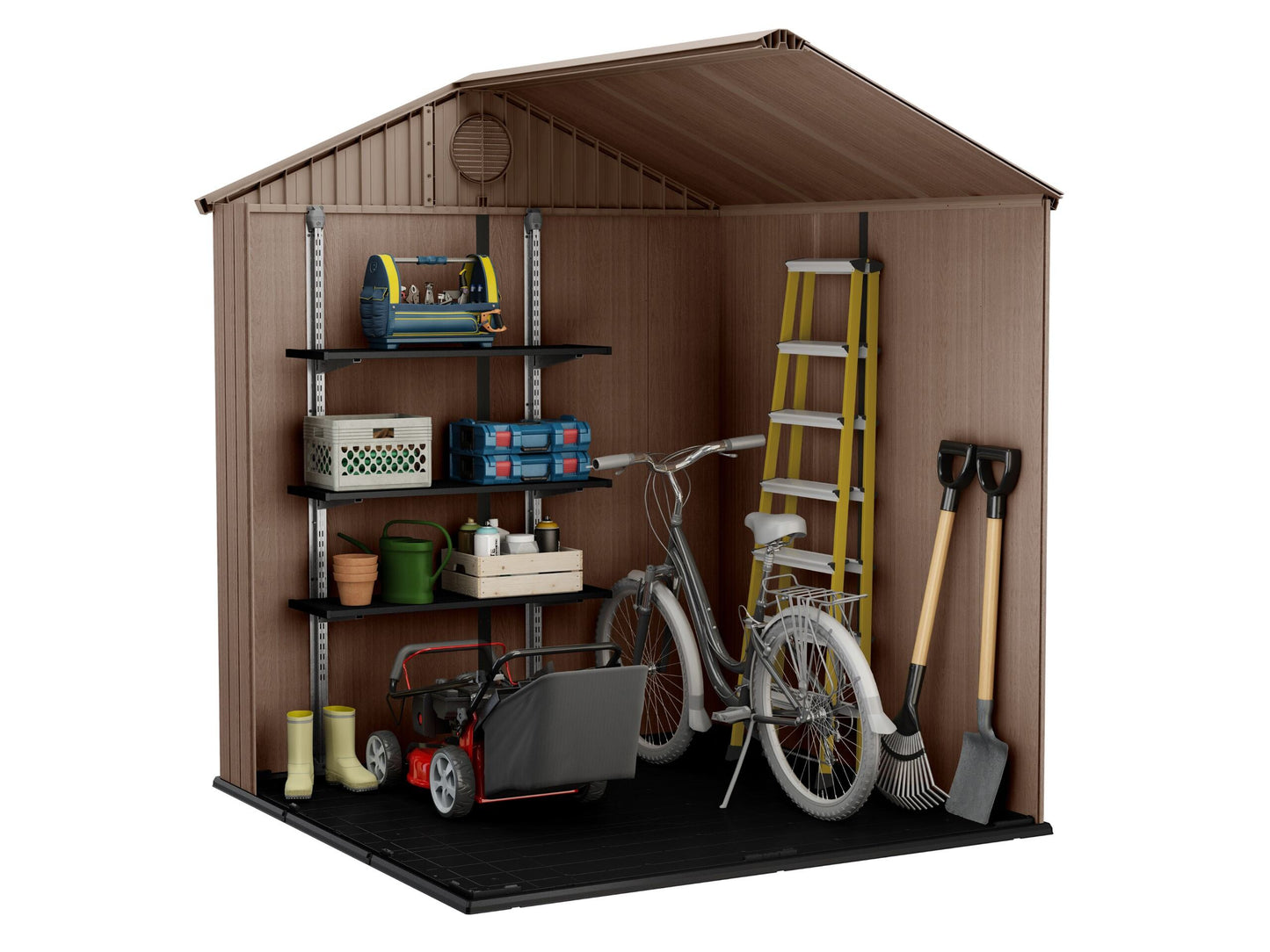 Keter Darwin Shed - Brown