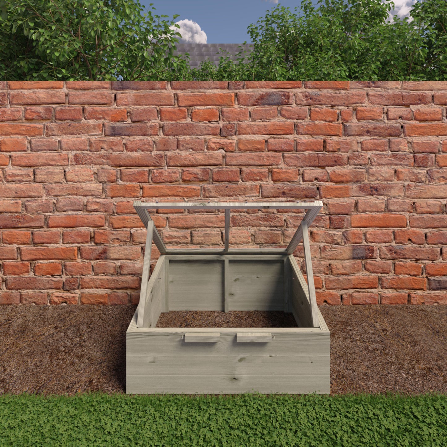 Shire Holkham Cold Frame 4' x 3' Pressure Treated