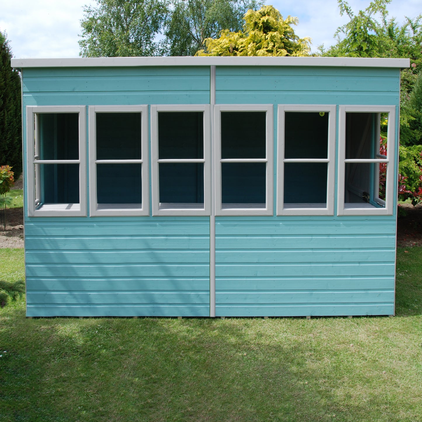 Shire Sun Pent Shiplap Potting Shed 10x6