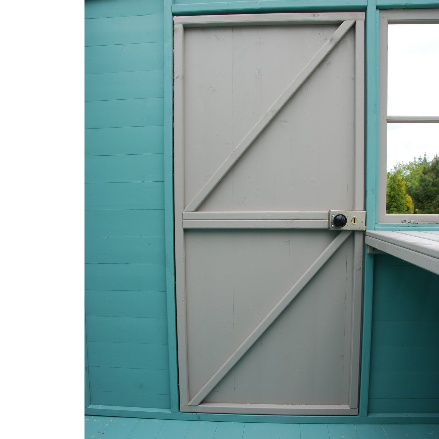 Shire Sun Pent Shiplap Potting Shed 8x6