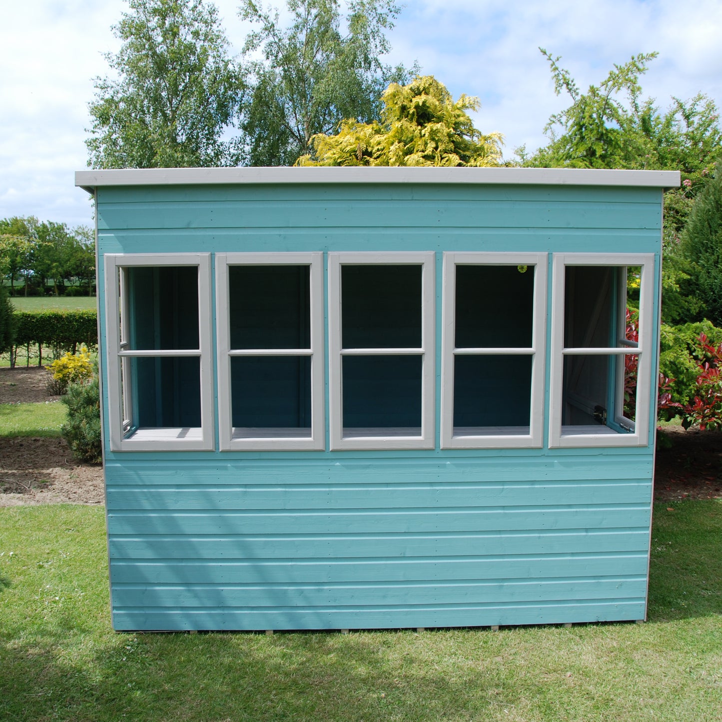Shire Sun Pent Shiplap Potting Shed 8x6