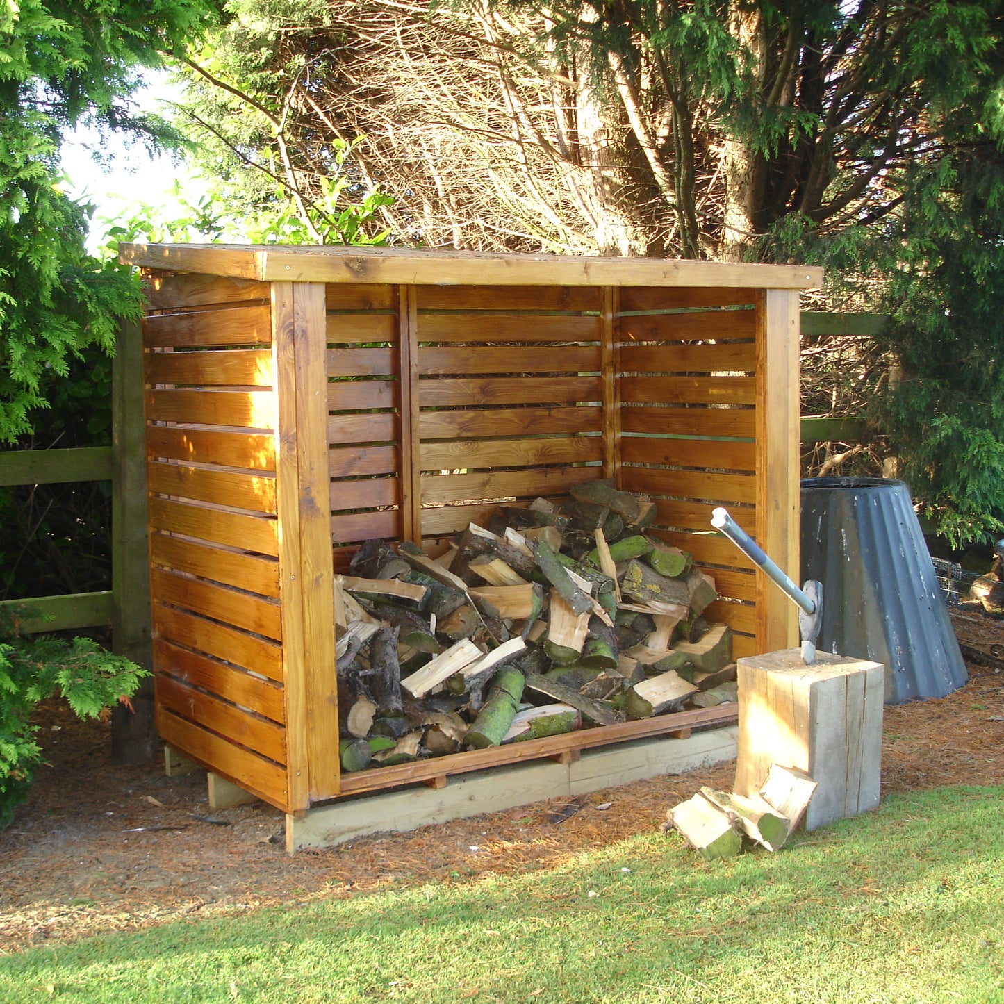 Shire Heavy Duty Wooden Log Store 6 x 3