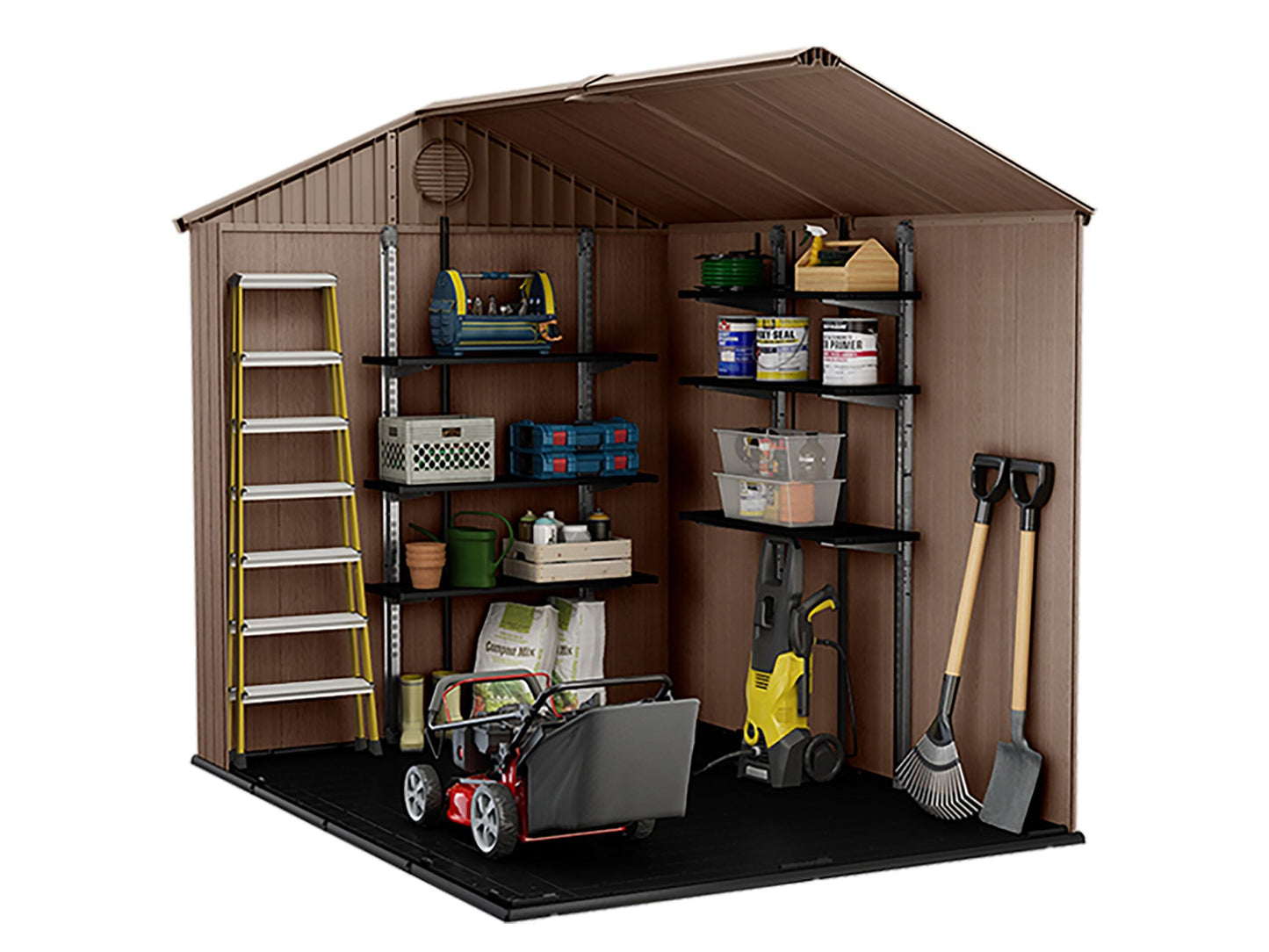 Keter Darwin Shed - Brown
