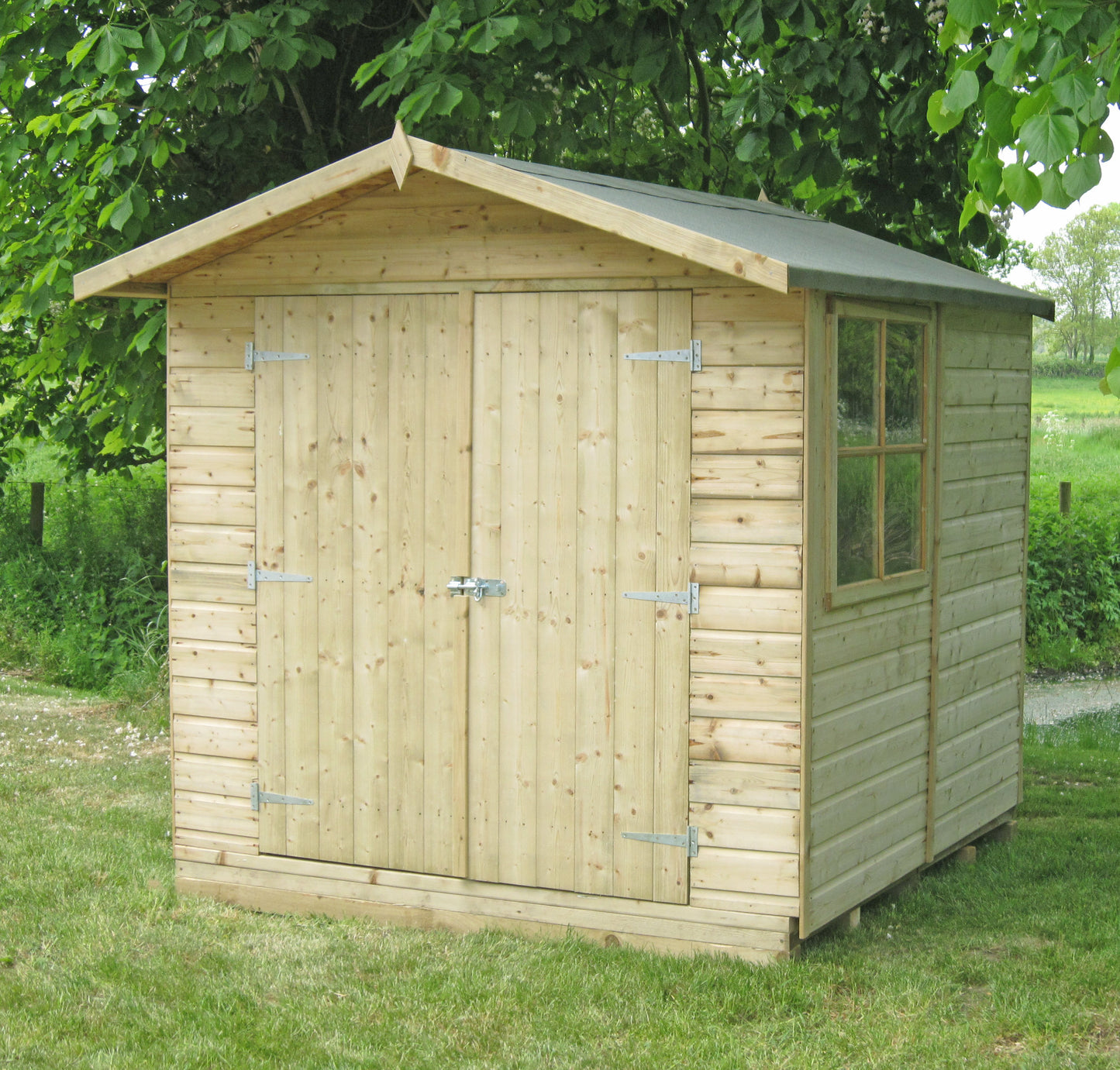 Shire Alderney Shiplap Tongue & Groove Apex Shed 7x7