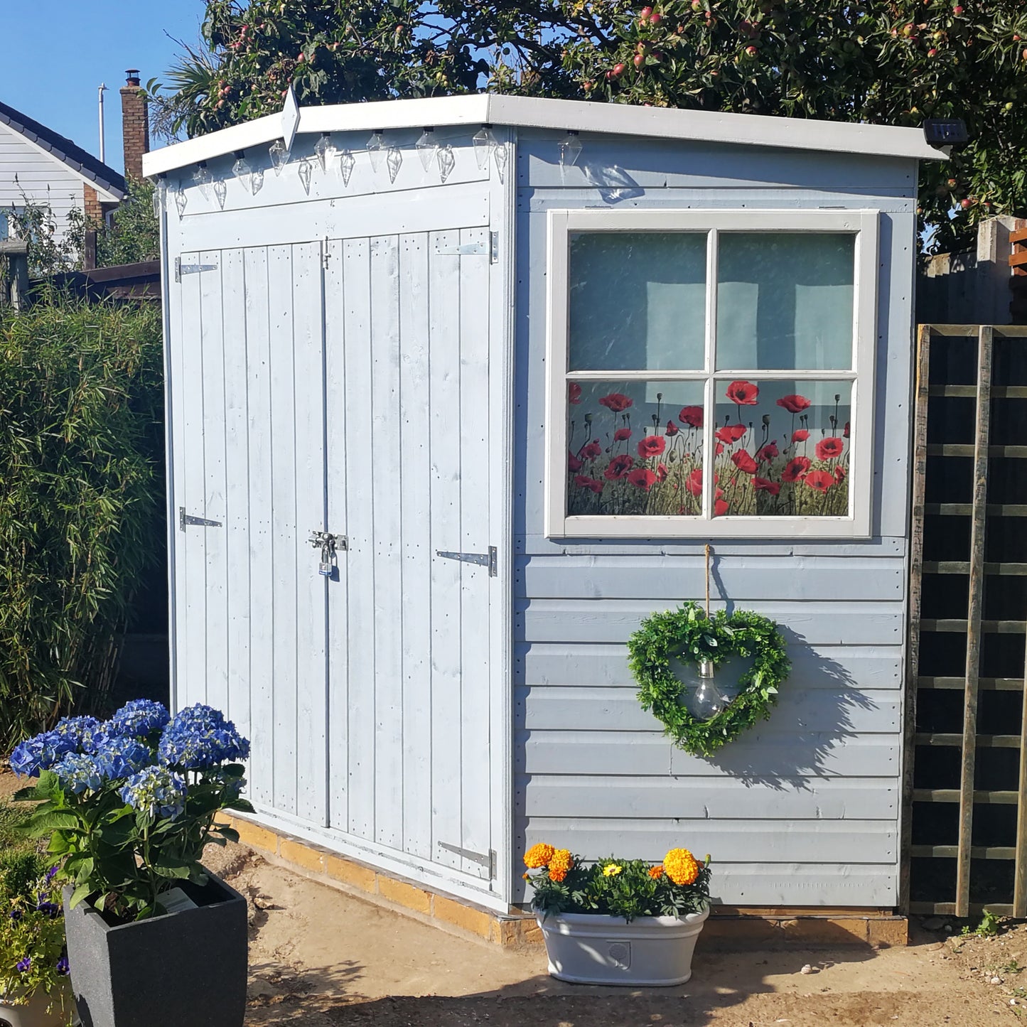 Shire Pressure Treated Shiplap Corner Shed 7x7