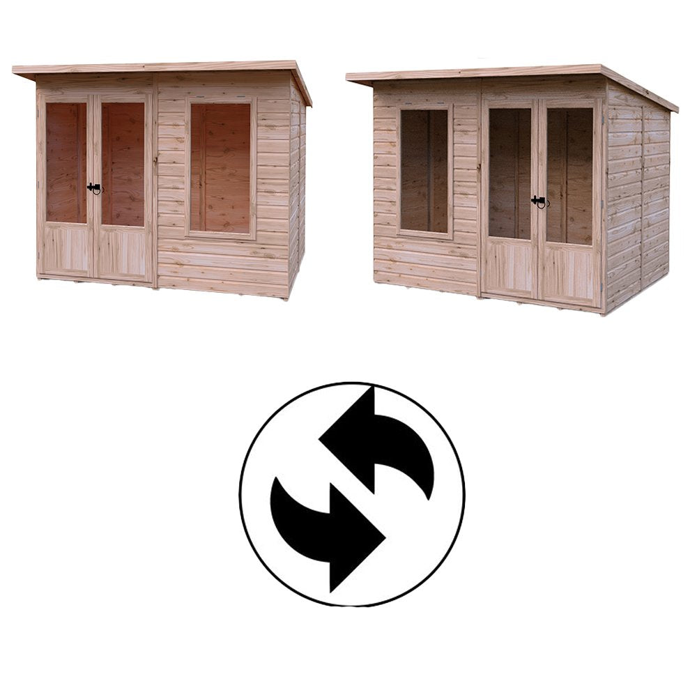 Shire Peony Pent Summerhouse 8x6