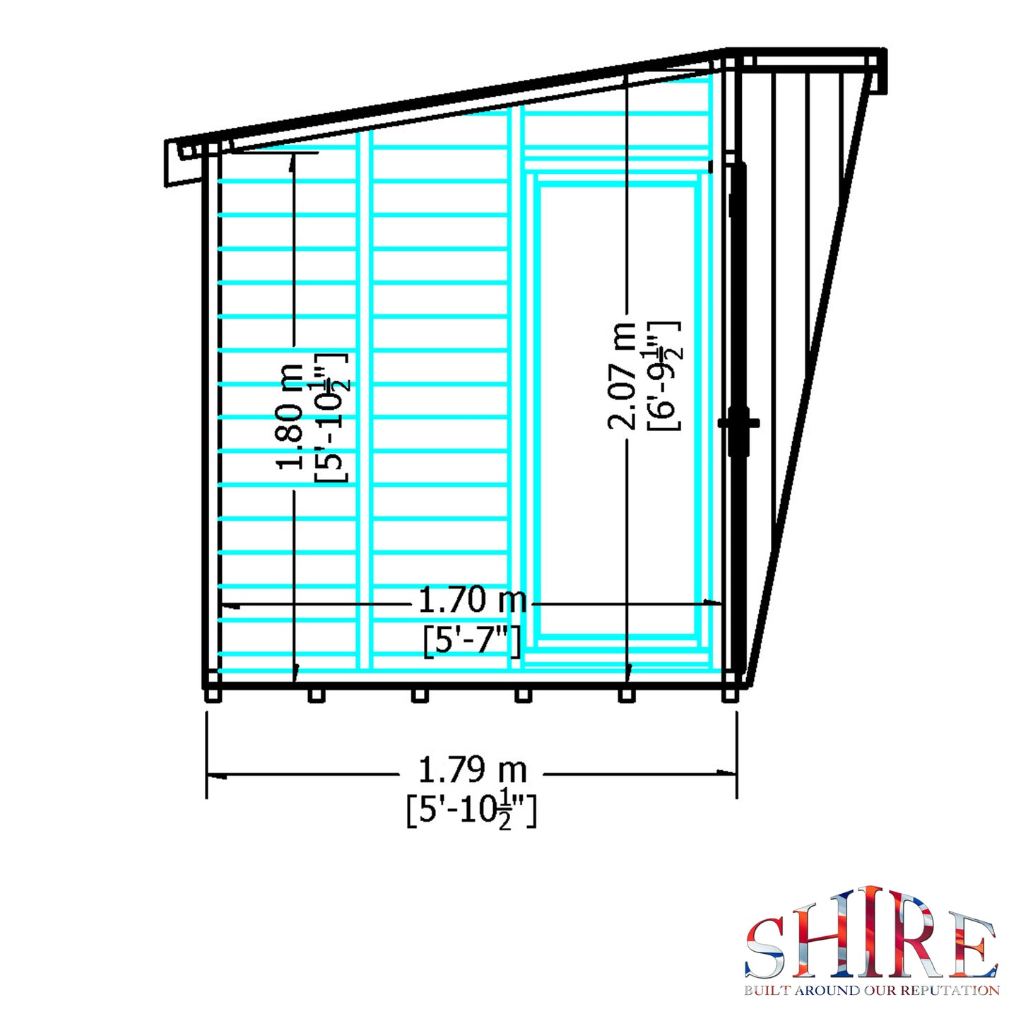 Shire Highclere Summerhouse 8x6