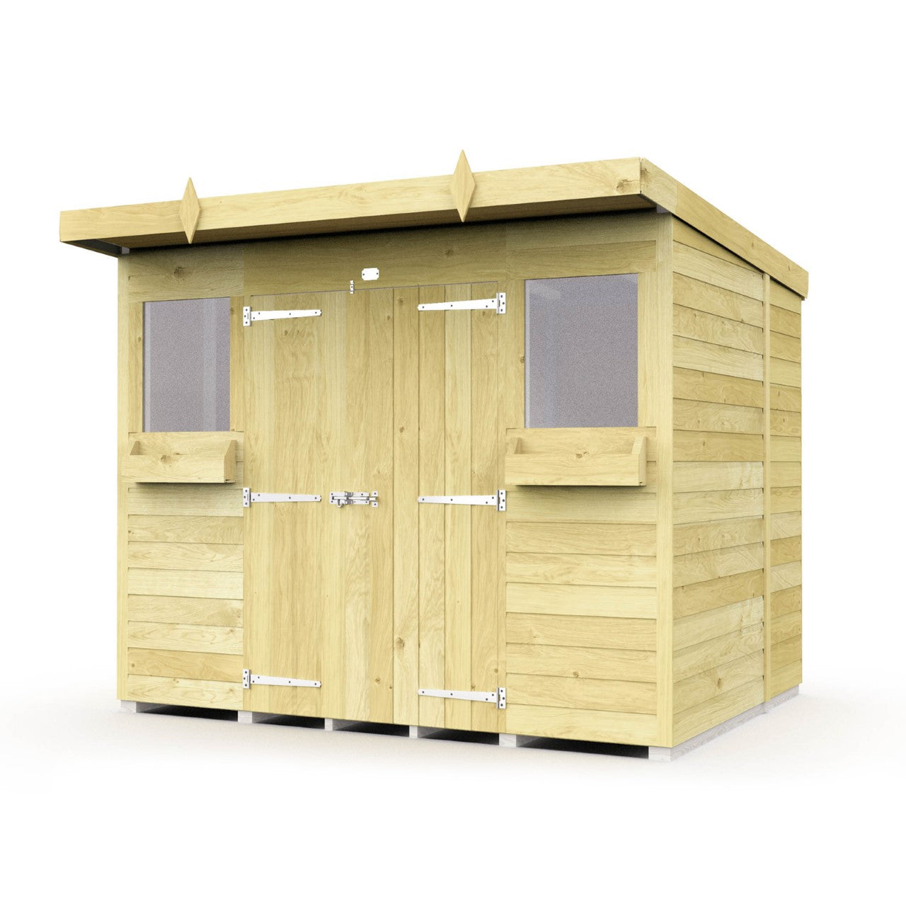 Elmstead Pent Summer Shed External View