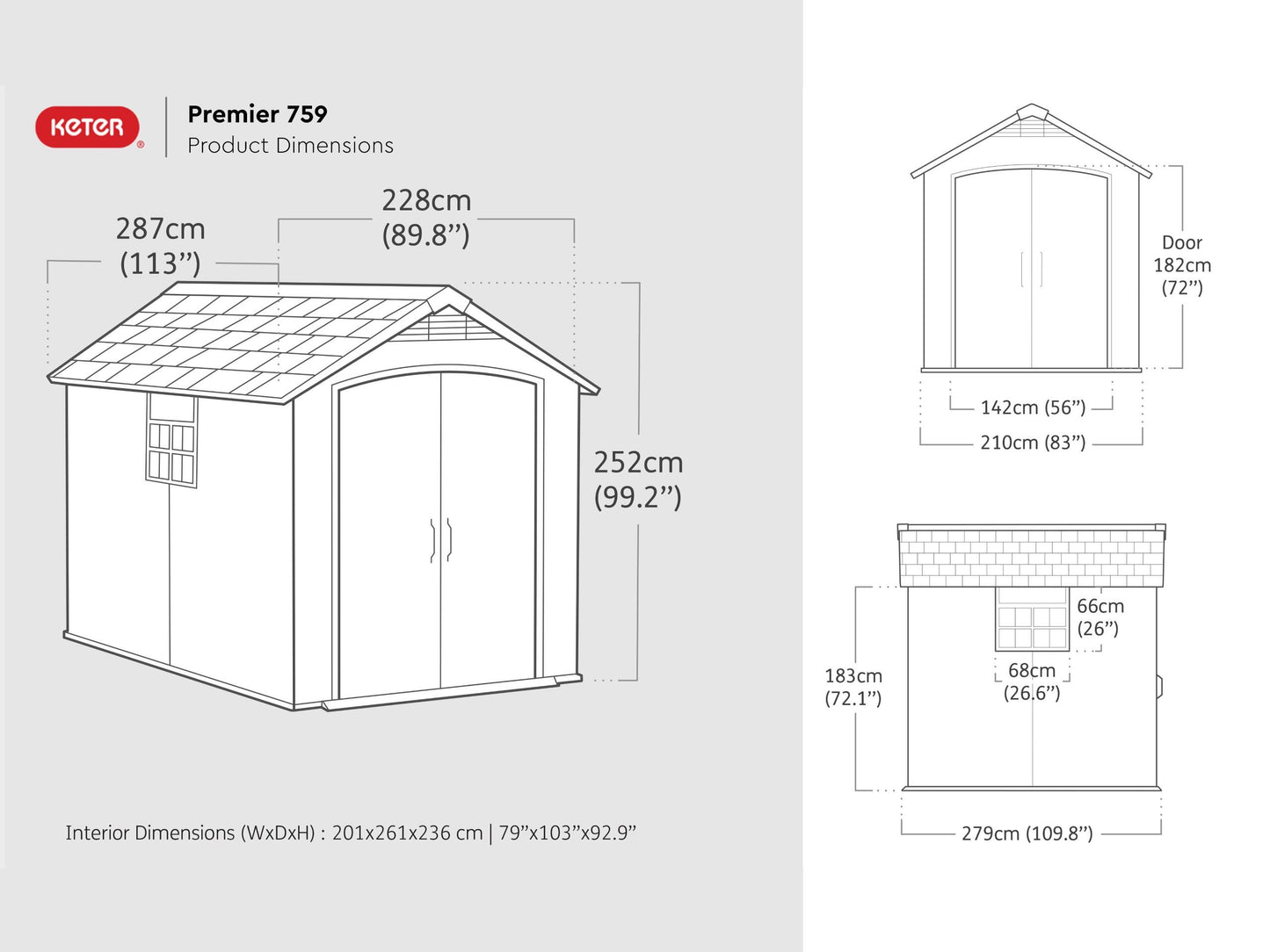 Keter Premier Shed