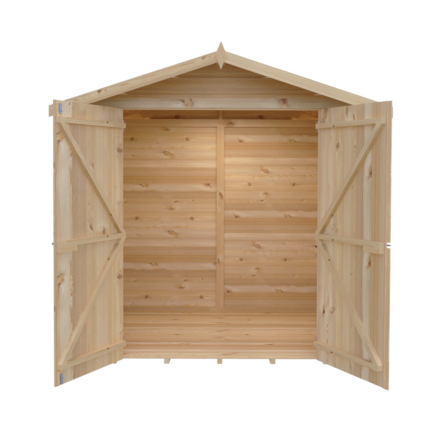 Shire Alderney Shiplap Tongue & Groove Apex Shed 7x5