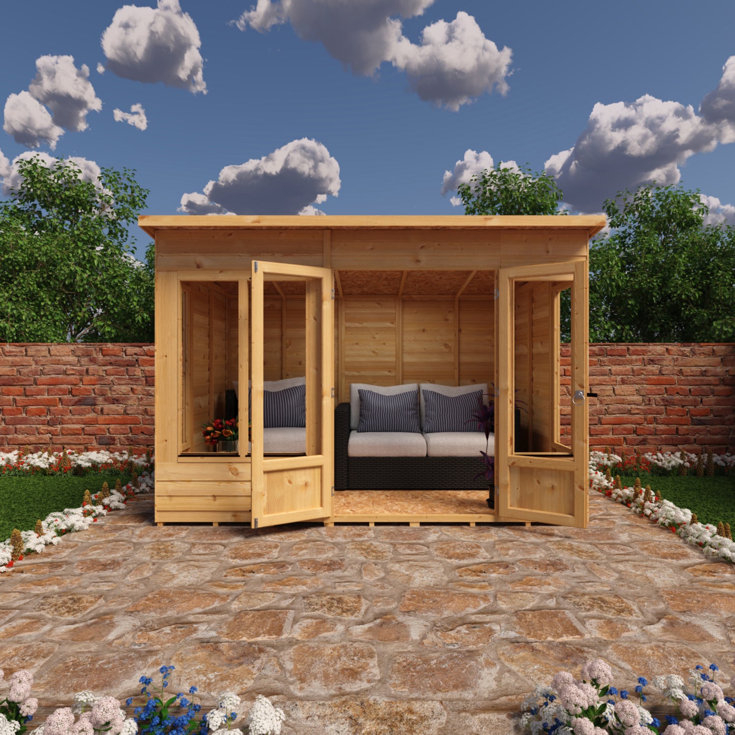 Shire Alora Pent Summerhouse 10x6