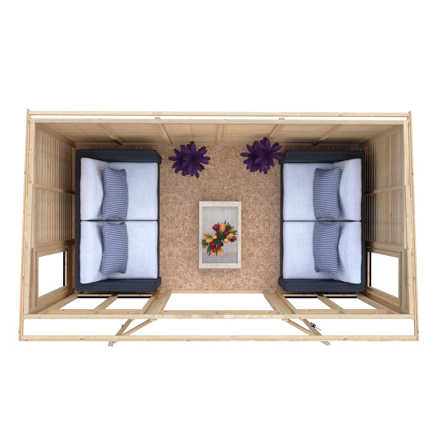 Shire Alora Pent Summerhouse 12x6