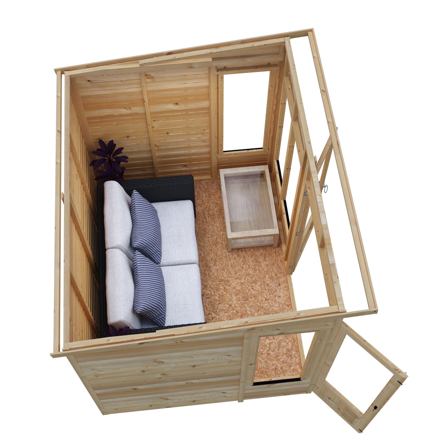 Shire Alora Pent Summerhouse 8x6