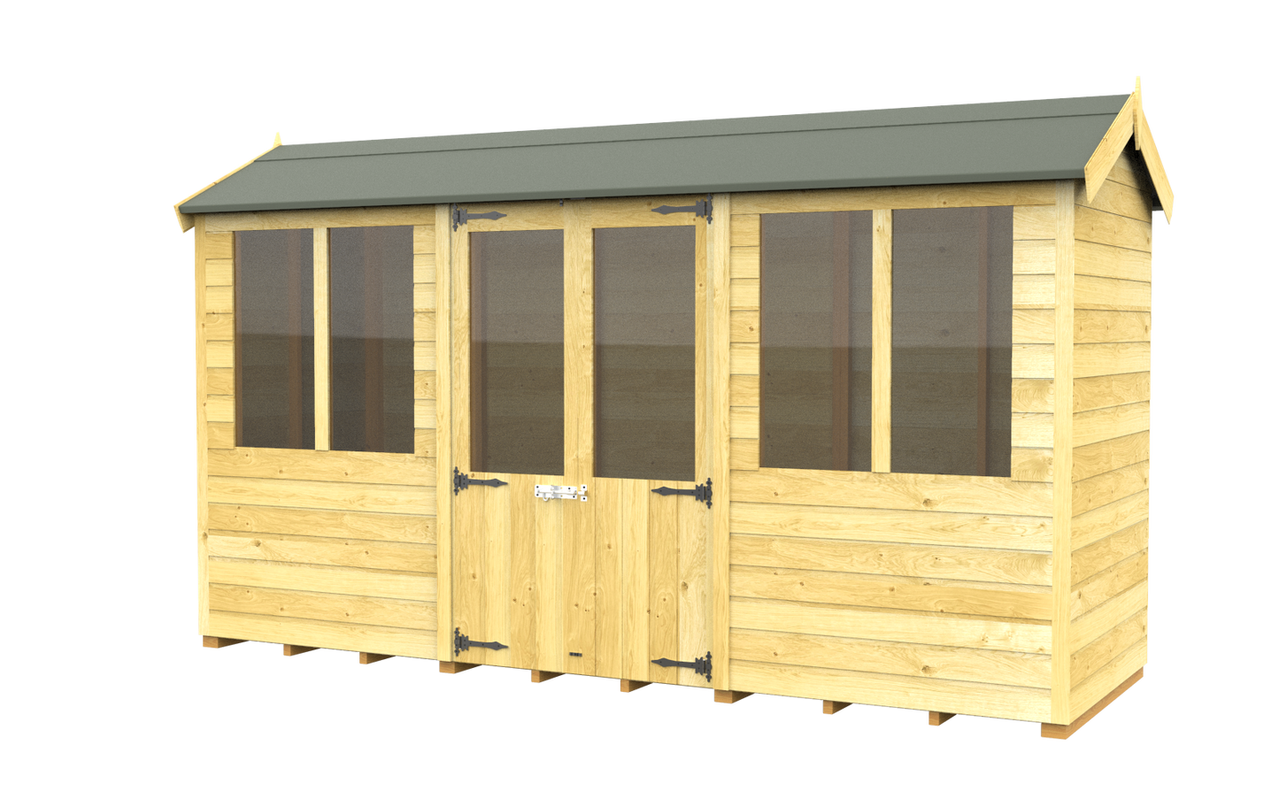 Elmstead Apex Summerhouse External View