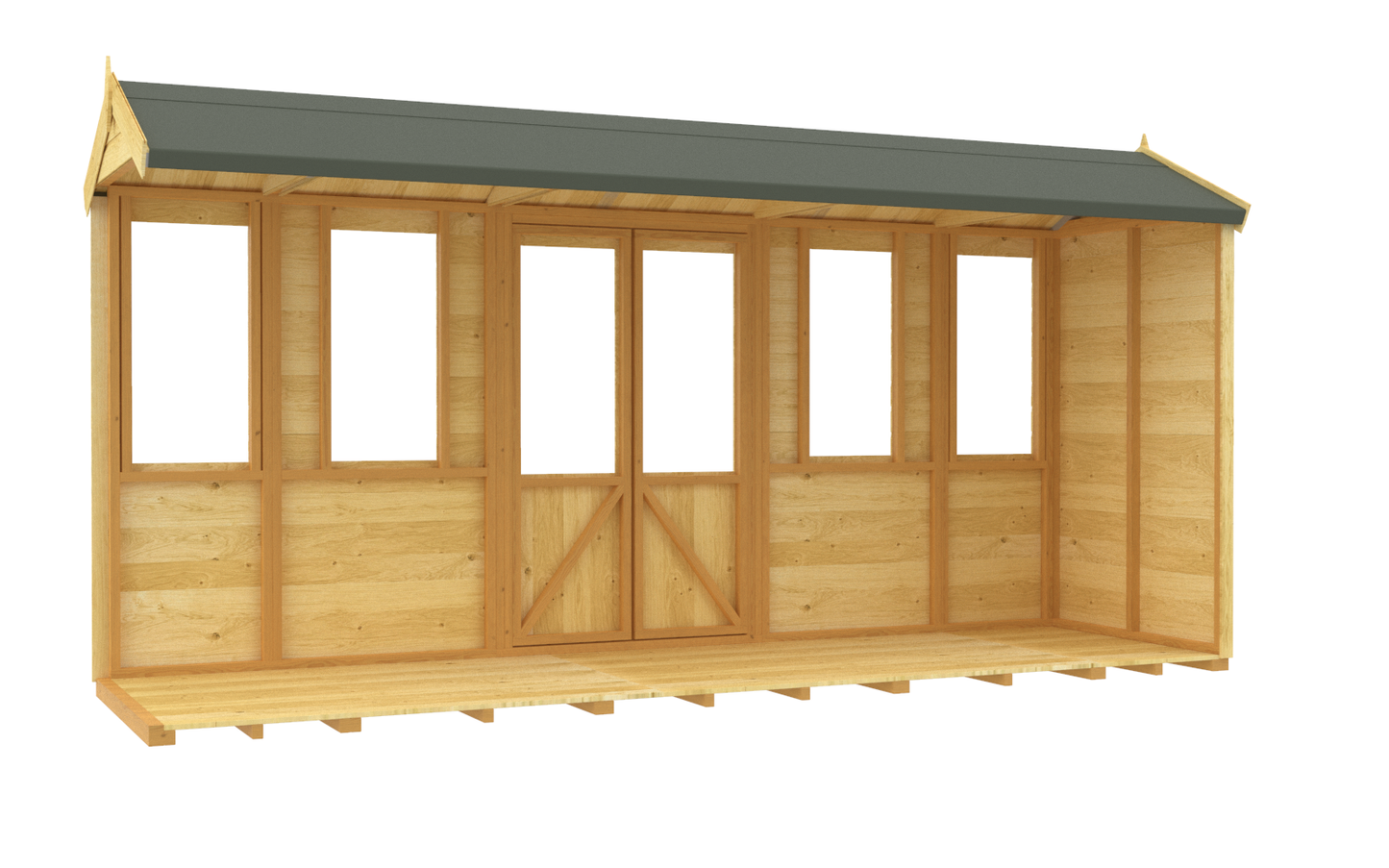 Elmstead Apex Summerhouse Internal View