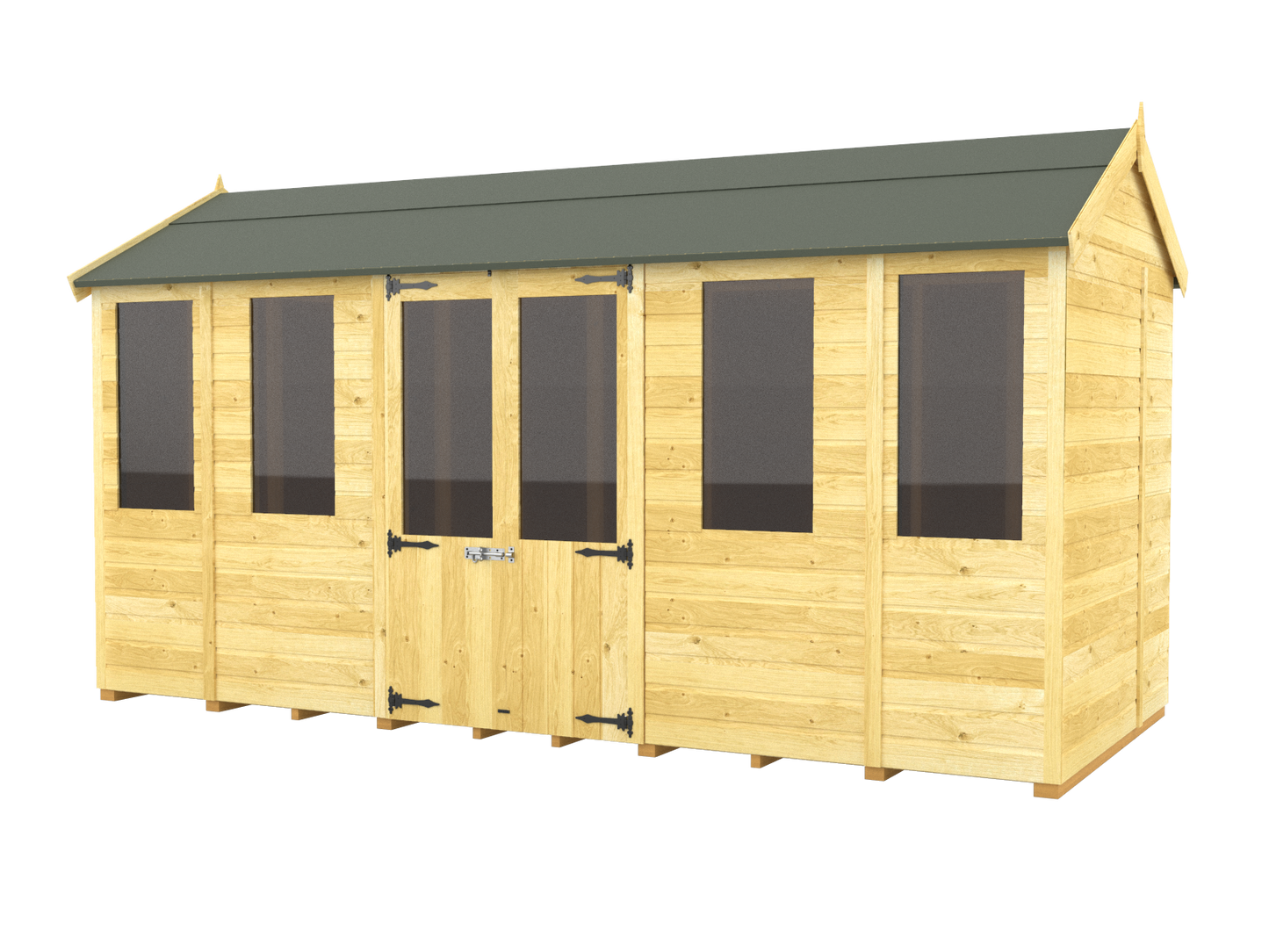 Elmstead Apex Summerhouse External View
