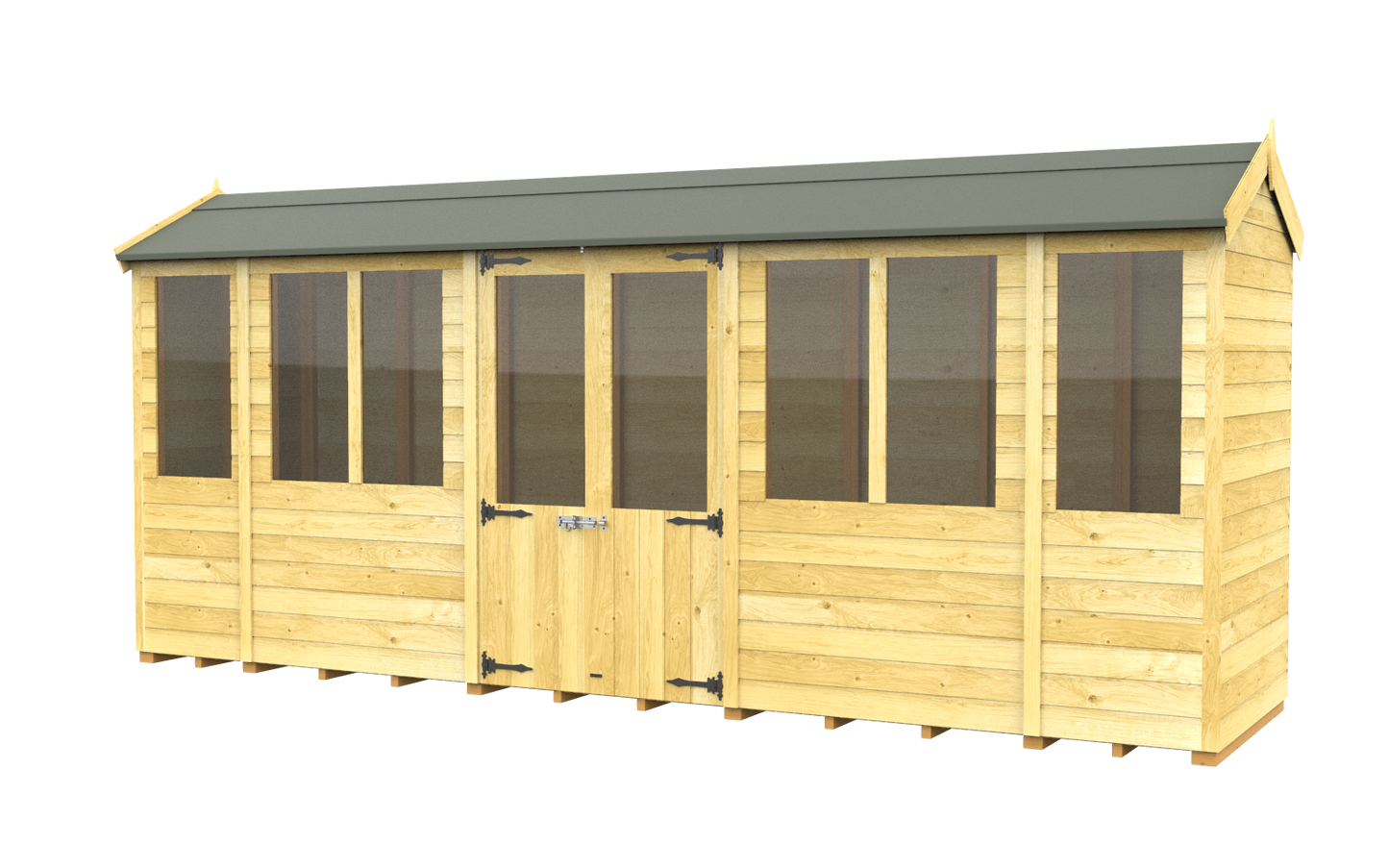 Elmstead Apex Summerhouse External View