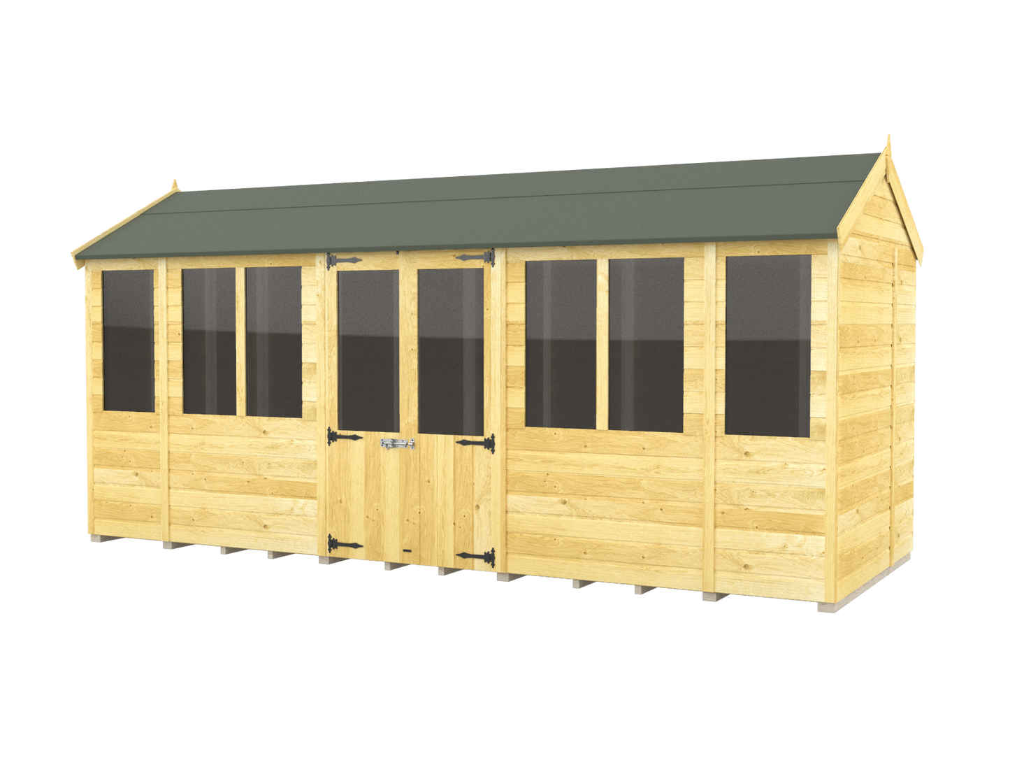 Elmstead Apex Summerhouse External View
