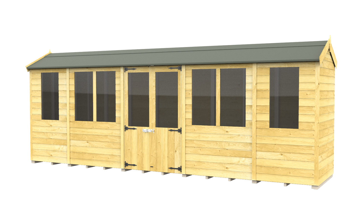Elmstead Apex Summerhouse External View