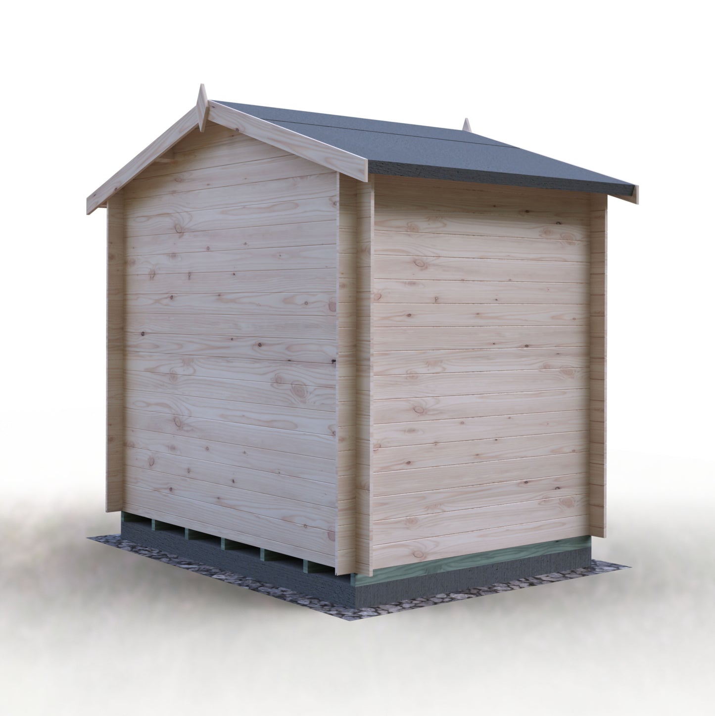 Shire Avesbury 19mm Log Cabin 8x6