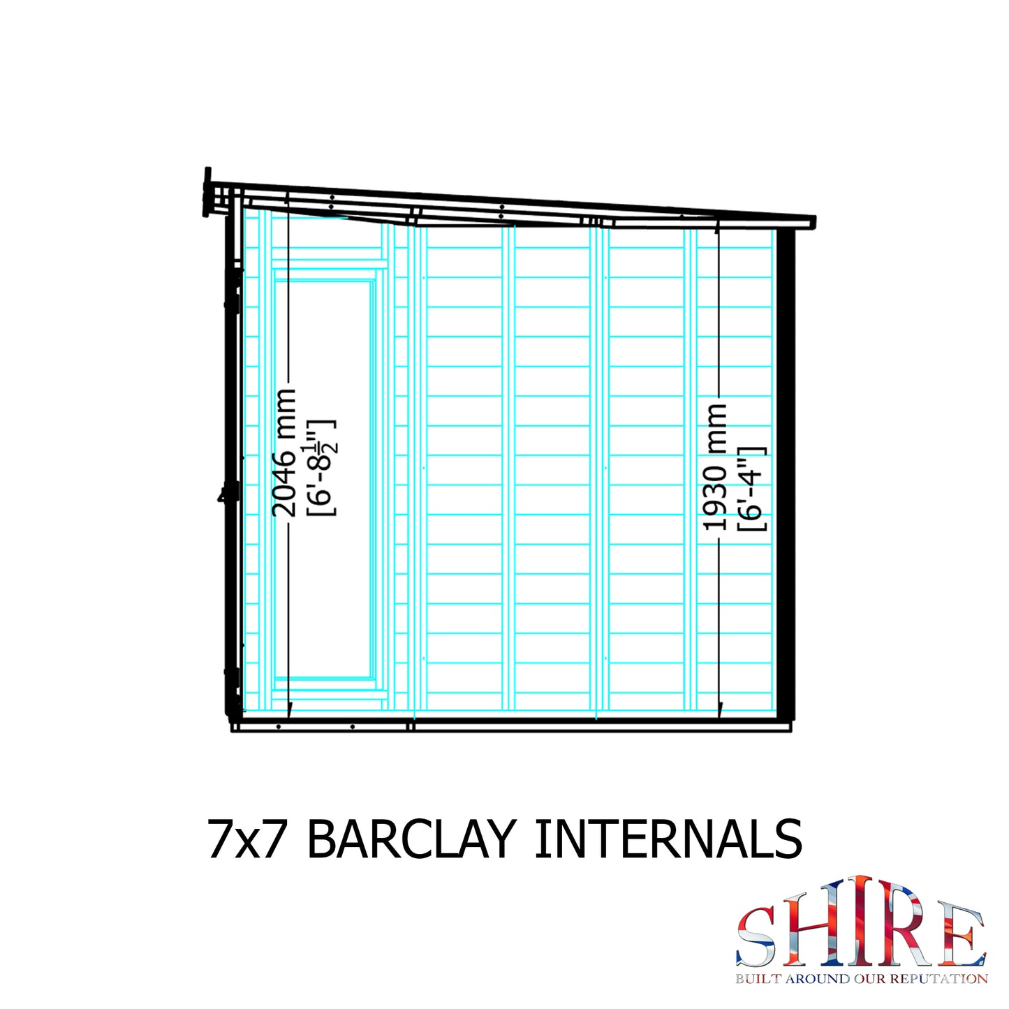 Shire Barclay Corner Summerhouse 7x7