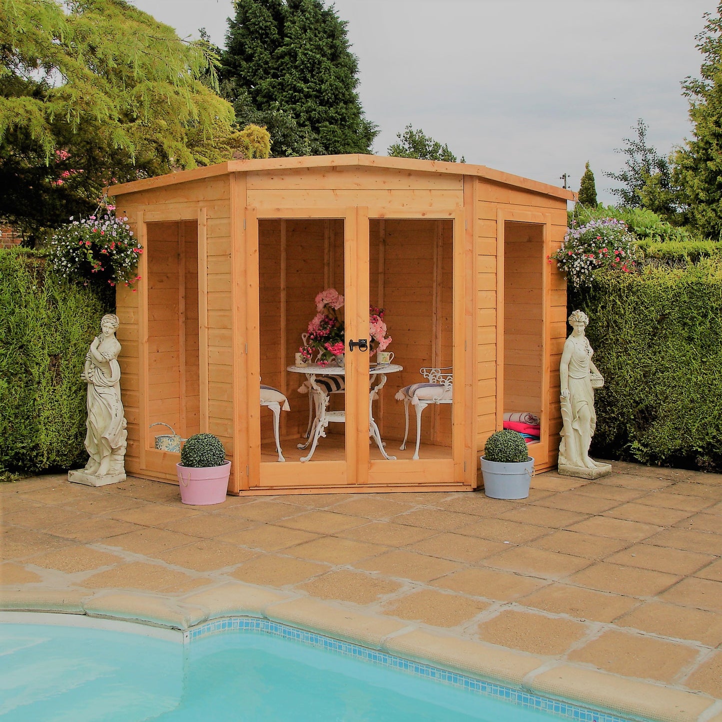 Shire Barclay Corner Summerhouse 8x8