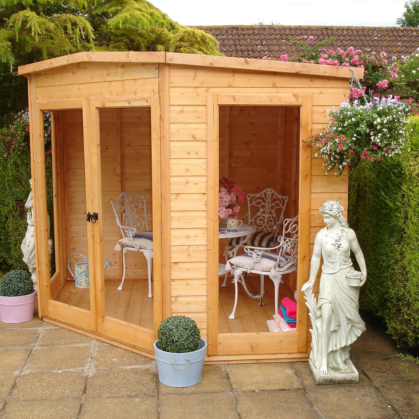 Shire Barclay Corner Summerhouse 8x8