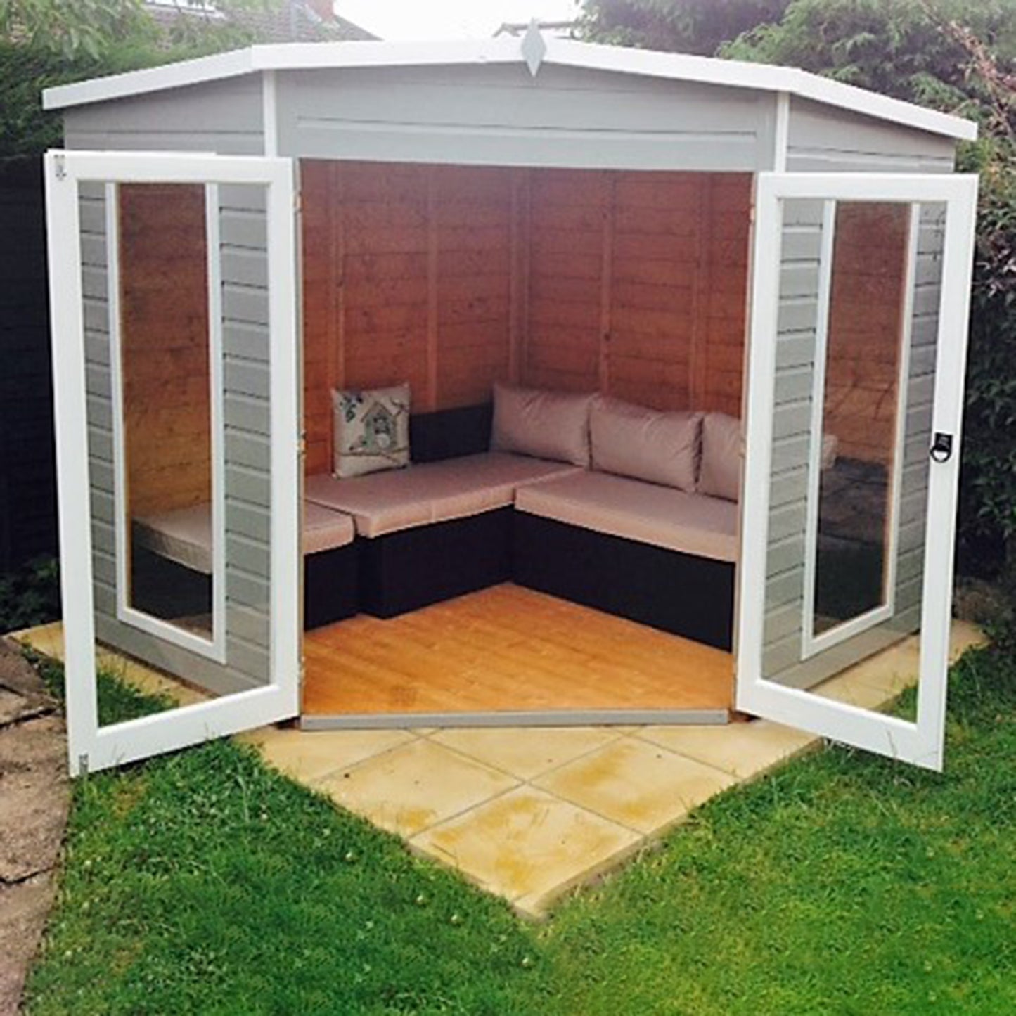 Shire Barclay Corner Summerhouse 8x8
