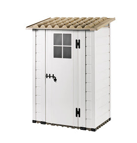 Shire Tuscany Evo PVC Plastic Garden Shed Evo 100
