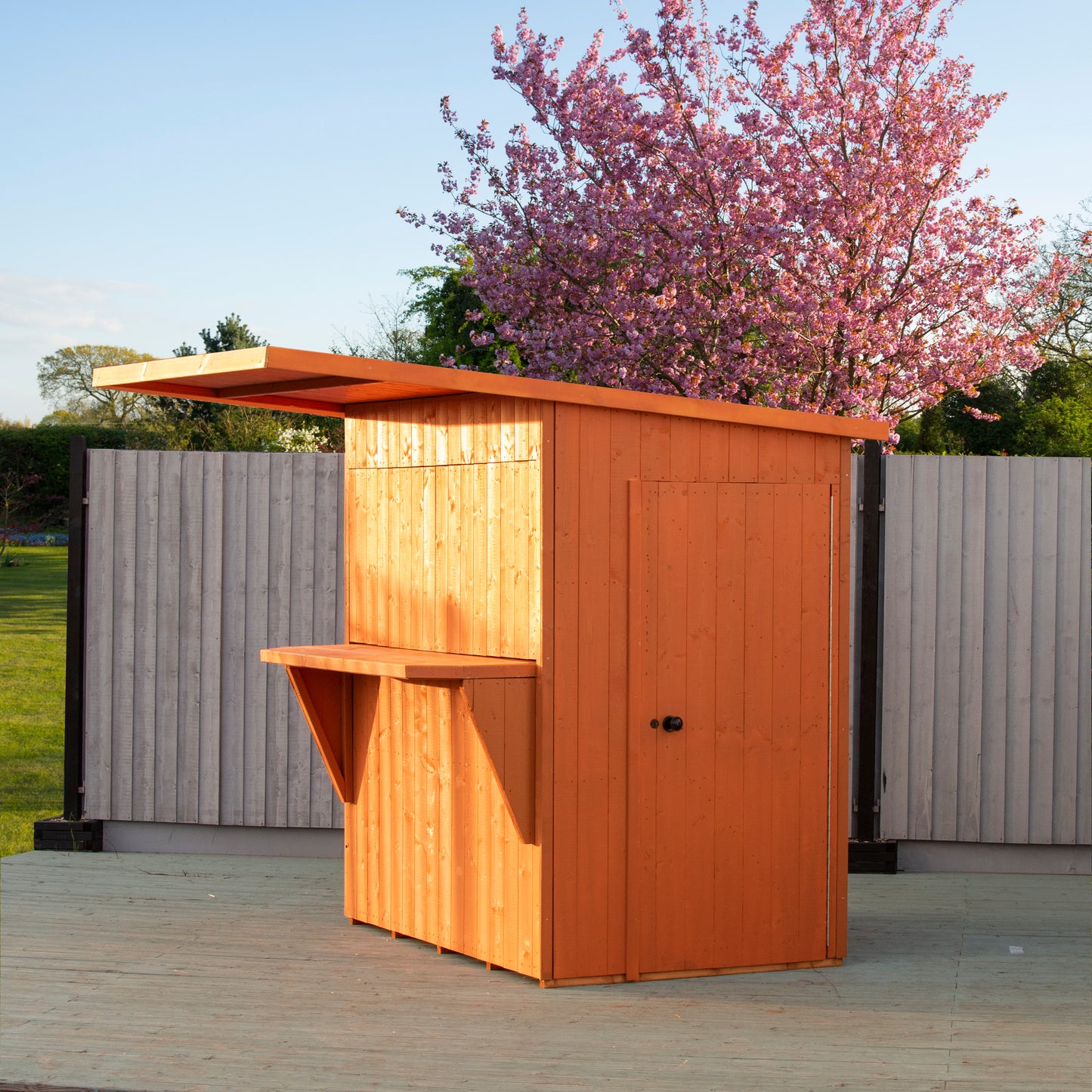 Shire Paradise Garden Bar and Store 6x4 Pent Roof