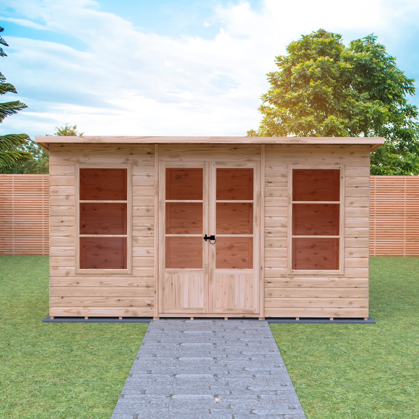 Shire Dahlia Summerhouse 12x6