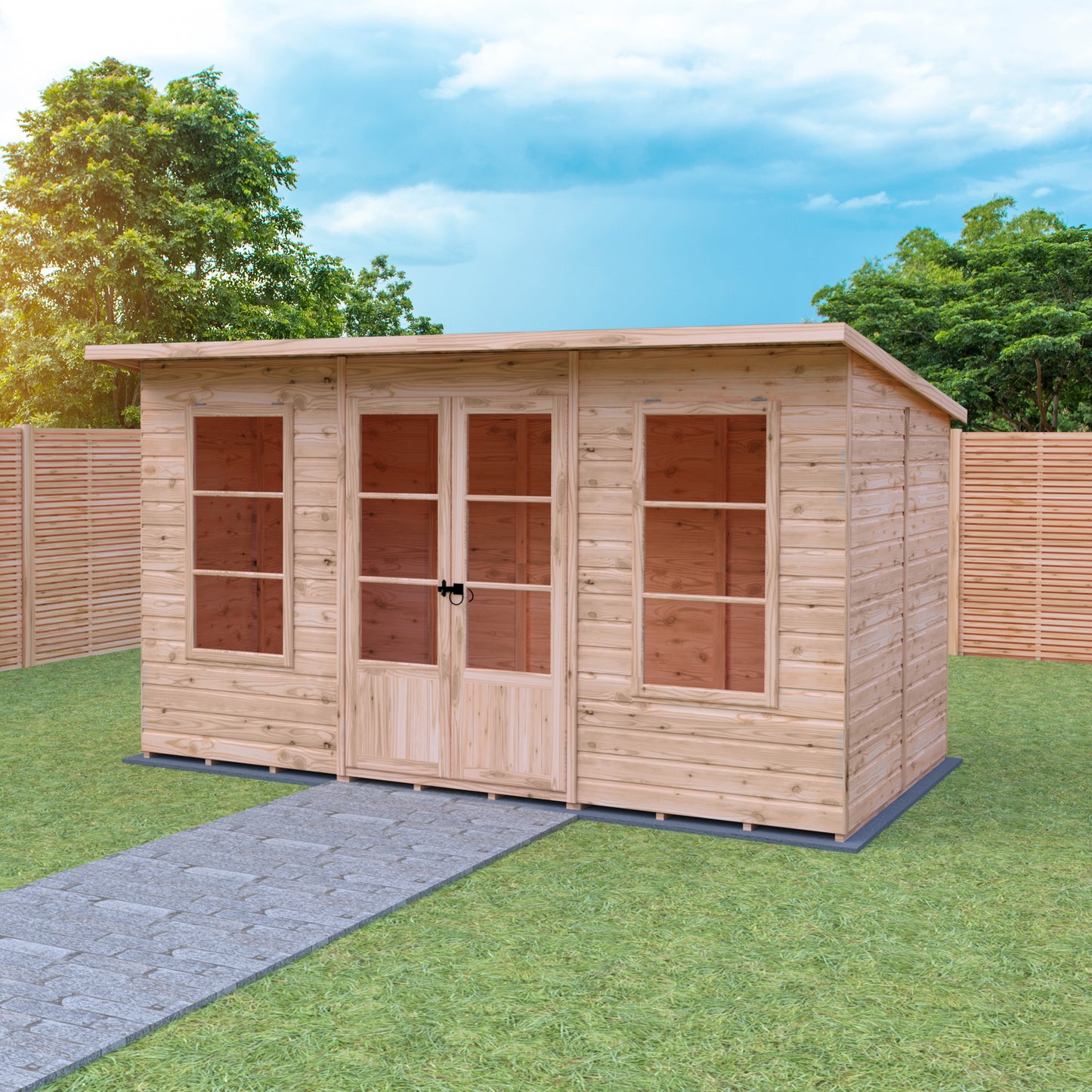 Shire Dahlia Summerhouse 12x6