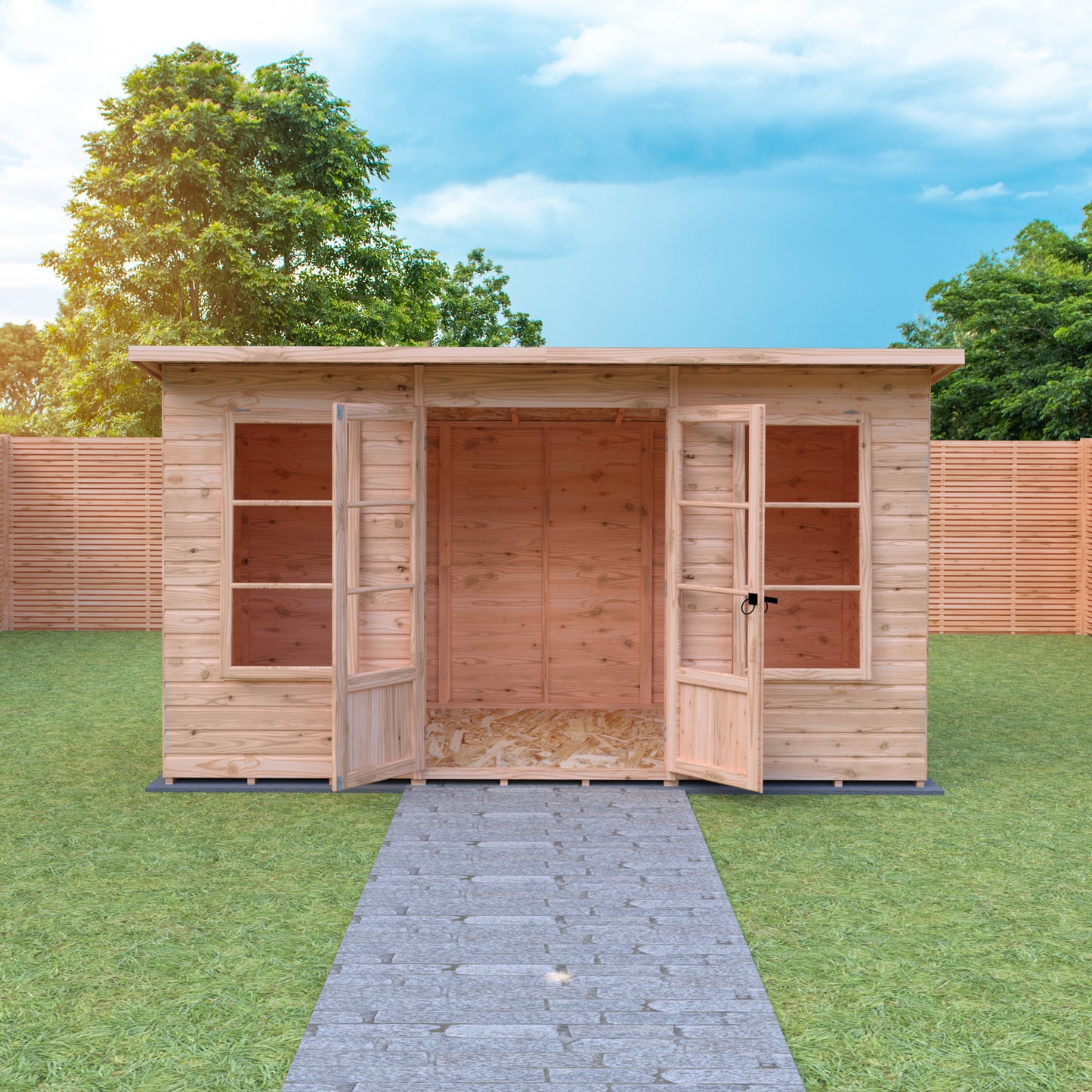 Shire Dahlia Summerhouse 12x6