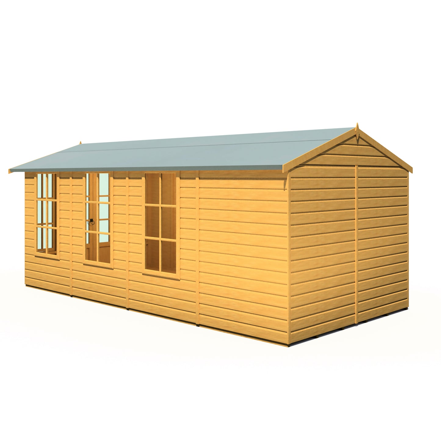 Shire Delmora Tongue and Groove Summerhouse 8' x 16'