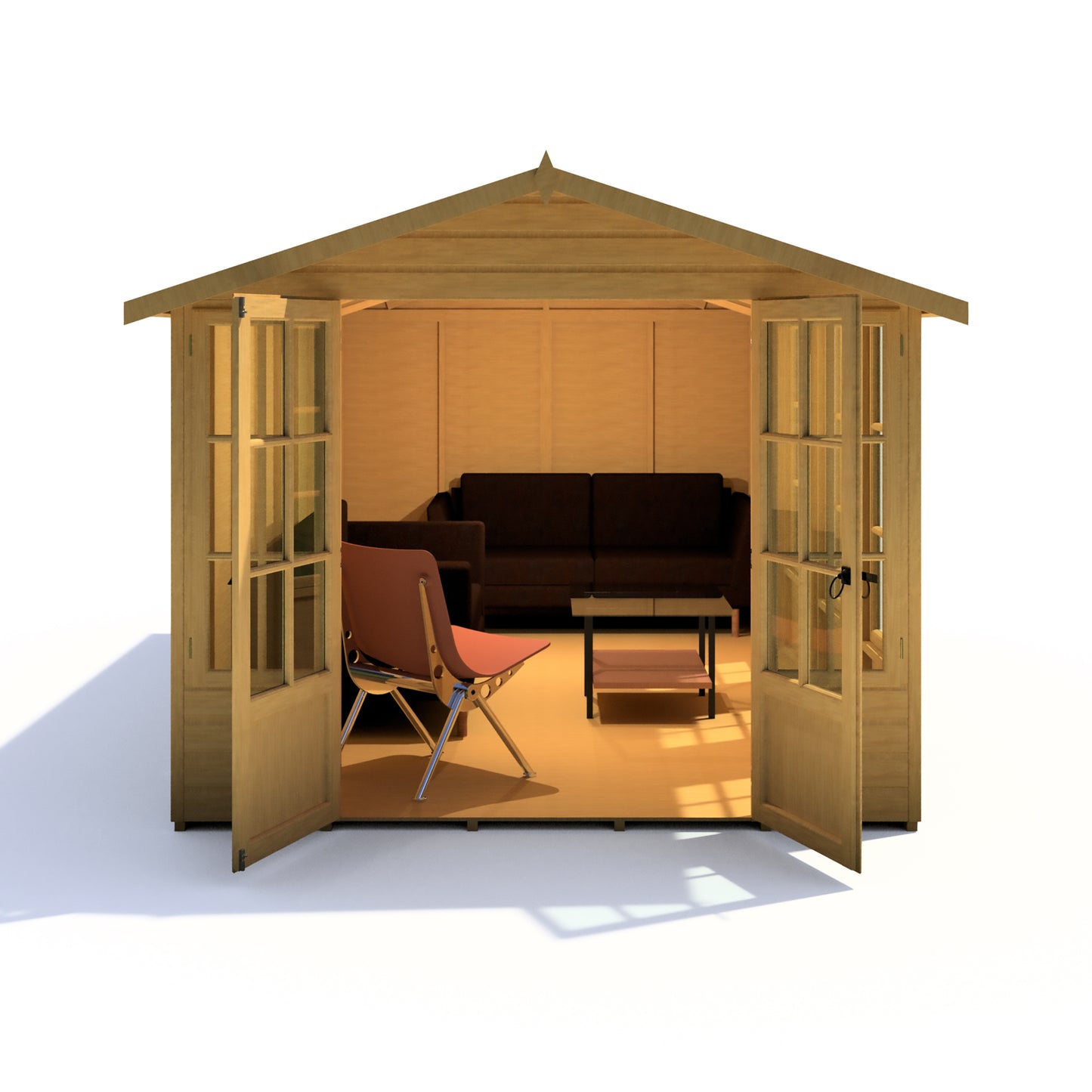 Shire Delmora Tongue and Groove Summerhouse 8' x 16'