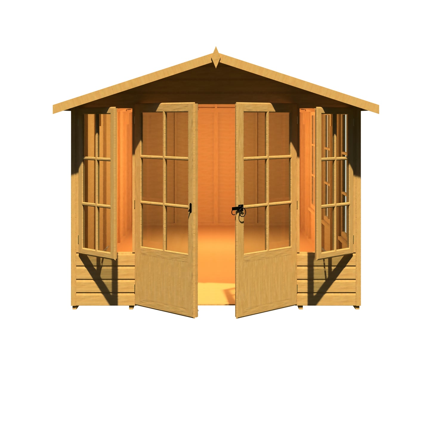 Shire Delmora Tongue and Groove Summerhouse 8' x 16'