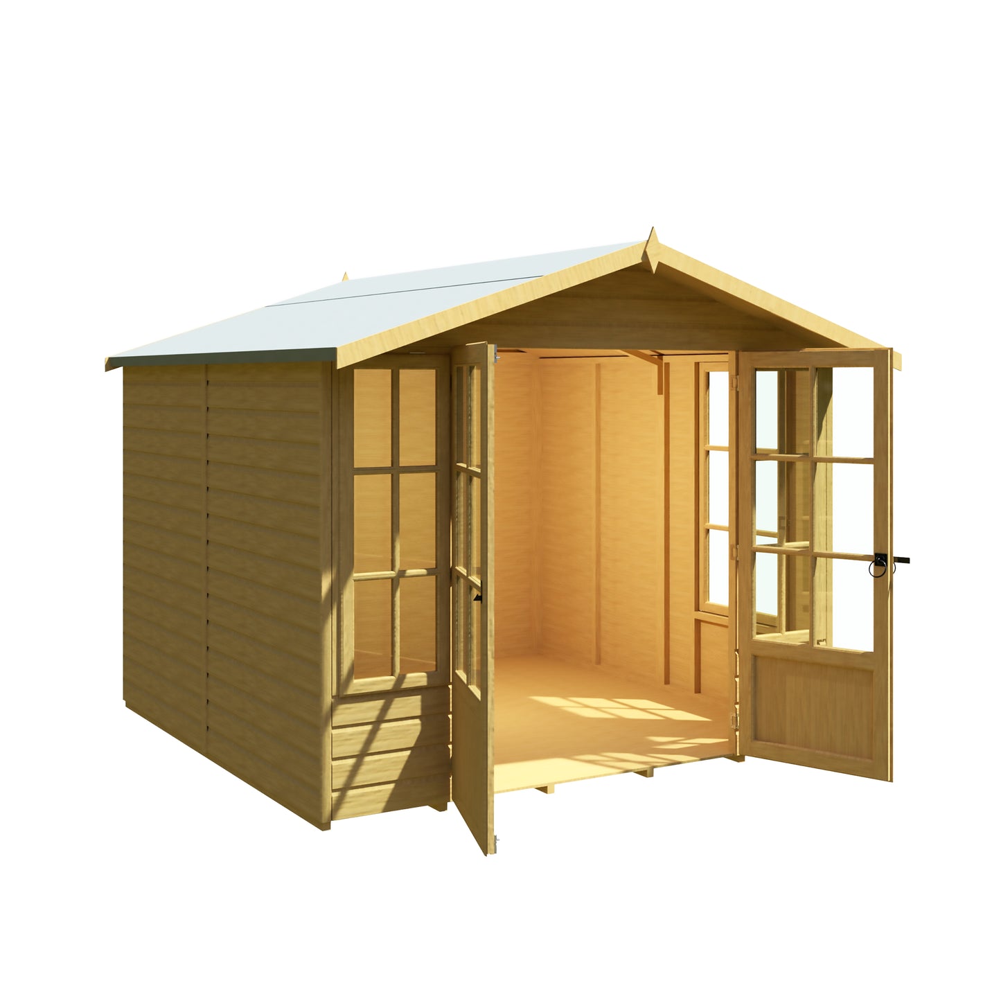 Shire Delmora Tongue and Groove Summerhouse 8' x 8'