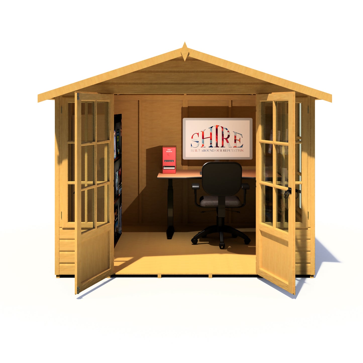 Shire Delmora Tongue and Groove Summerhouse 8' x 8'