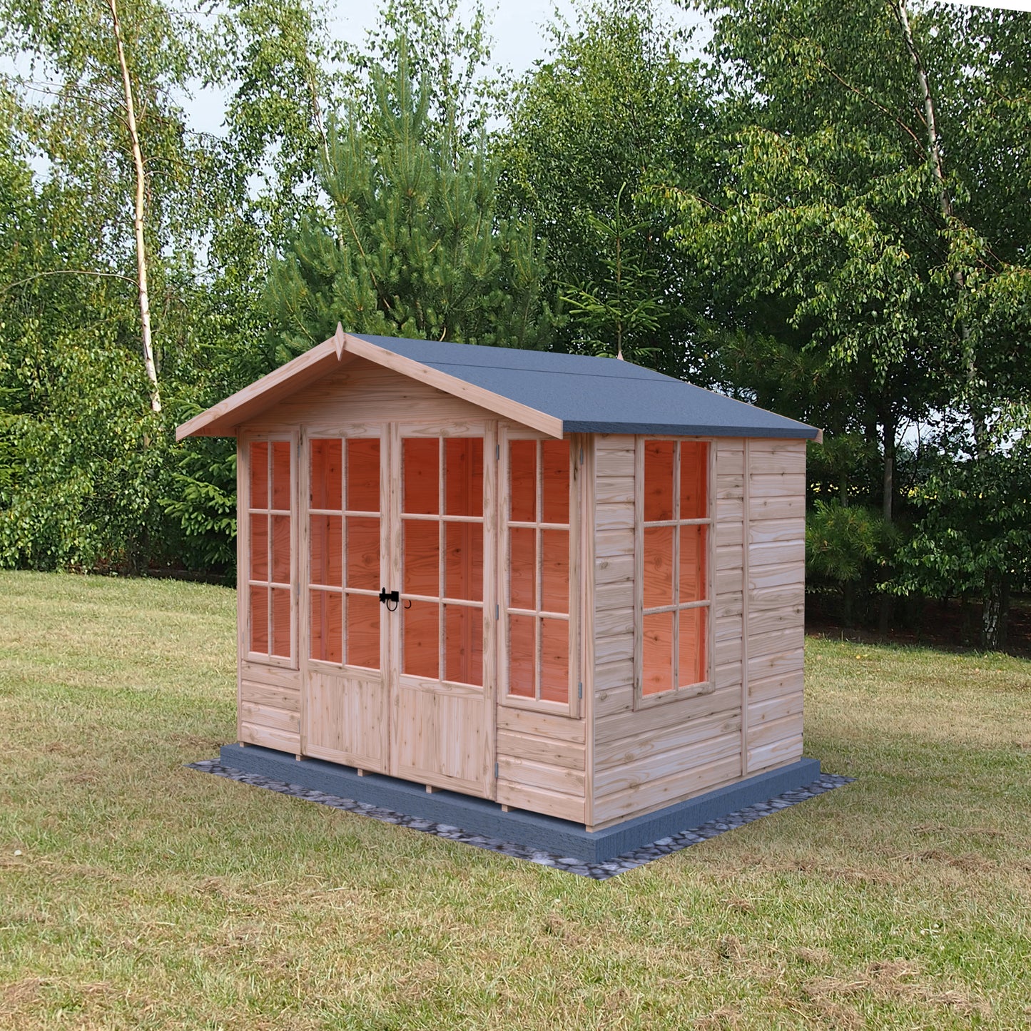 Shire Delmora Tongue and Groove Summerhouse 8' x 6'