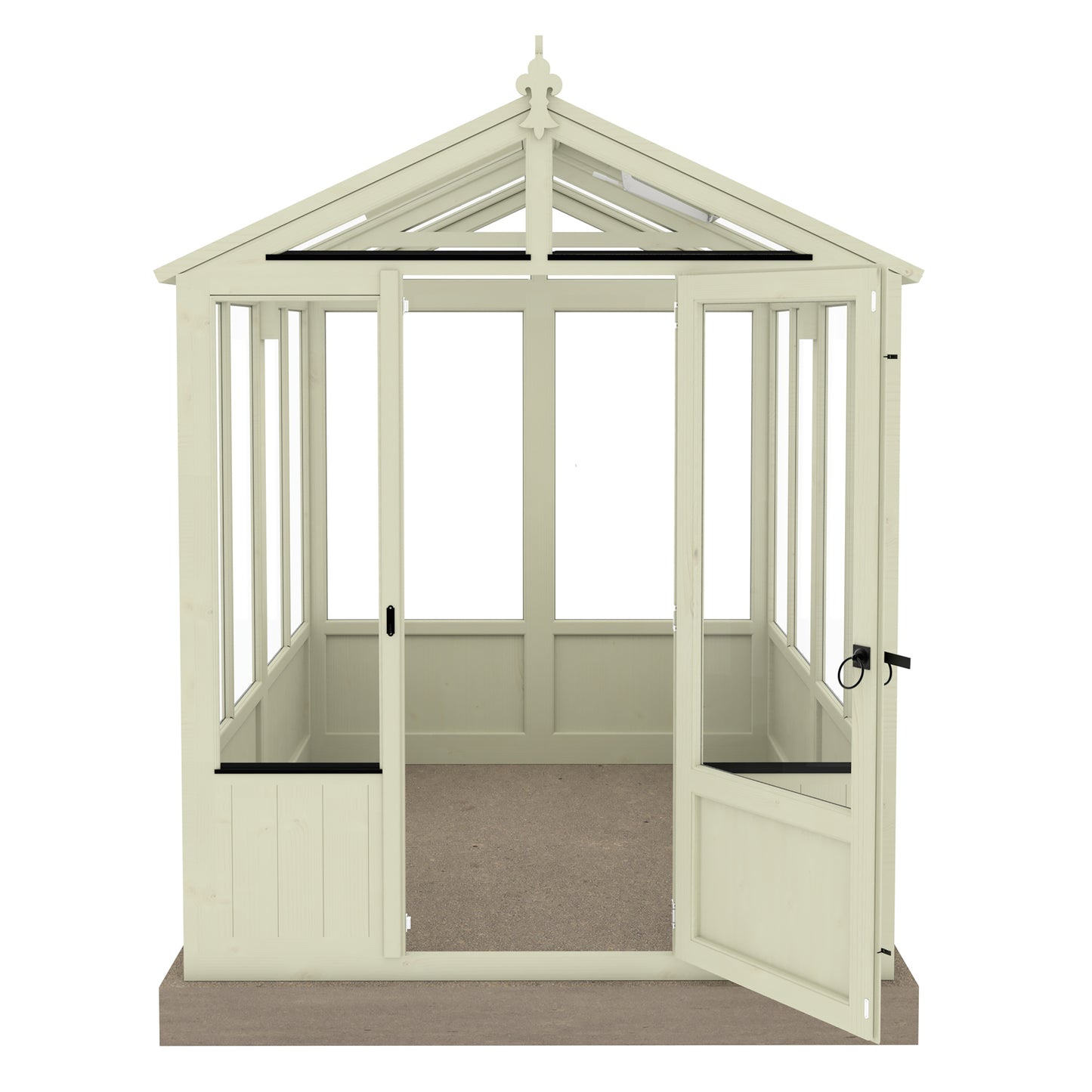 Shire Holkham Wooden Apex Greenhouse 6' x 8'