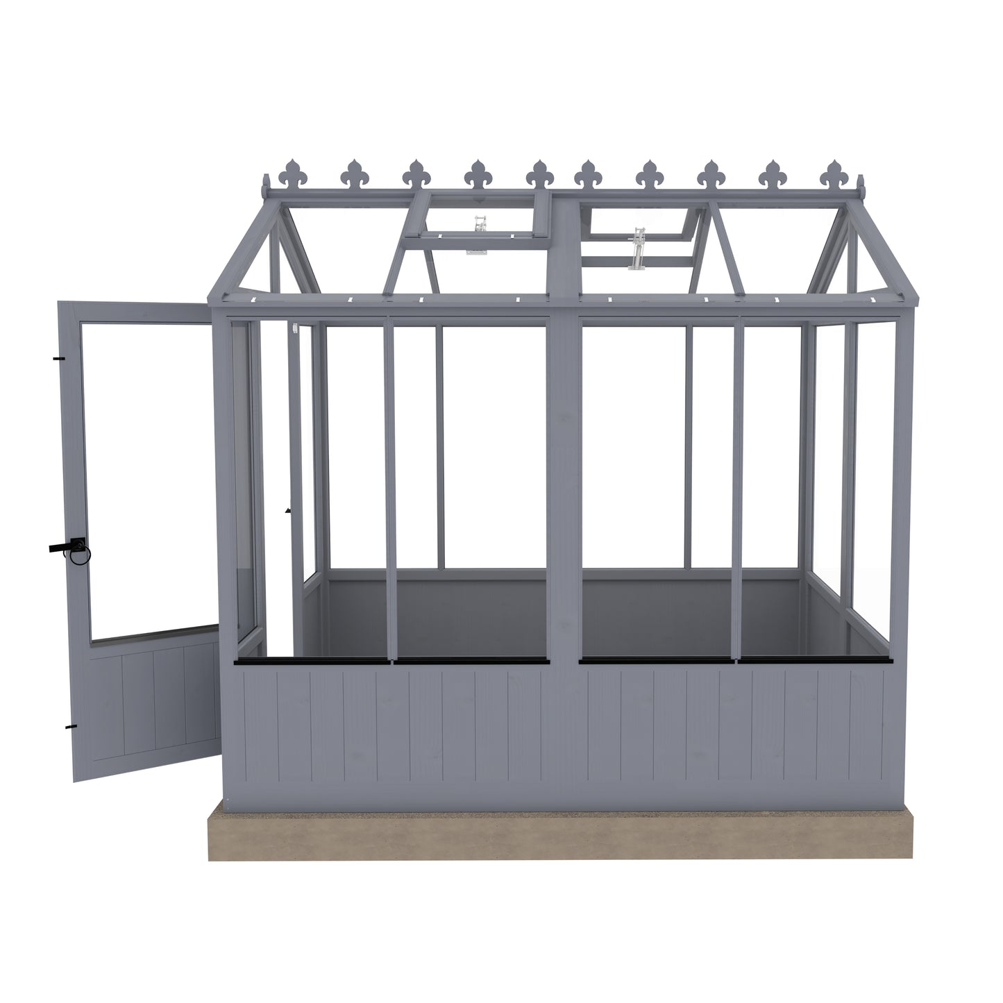 Shire Holkham Wooden Apex Greenhouse 6' x 8'