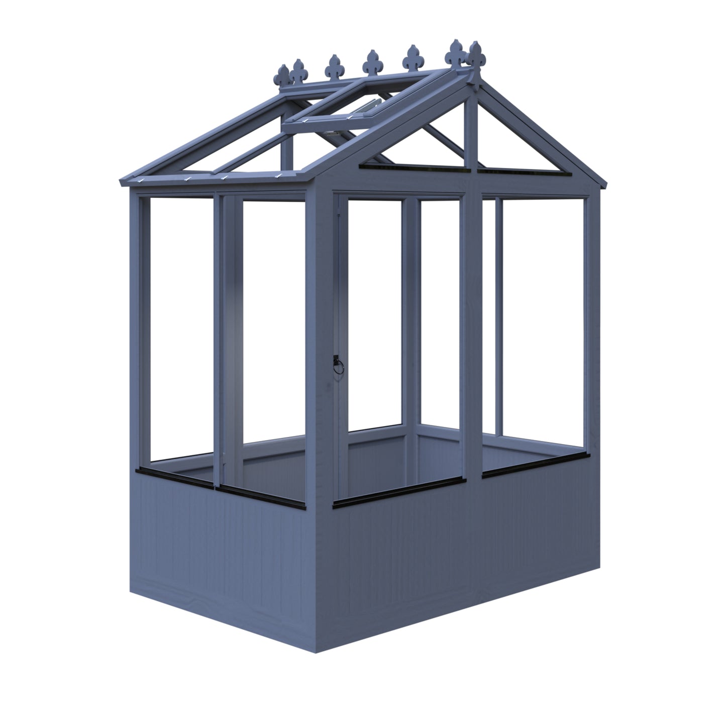 Shire Holkham Wooden Apex Greenhouse 4' x 6'