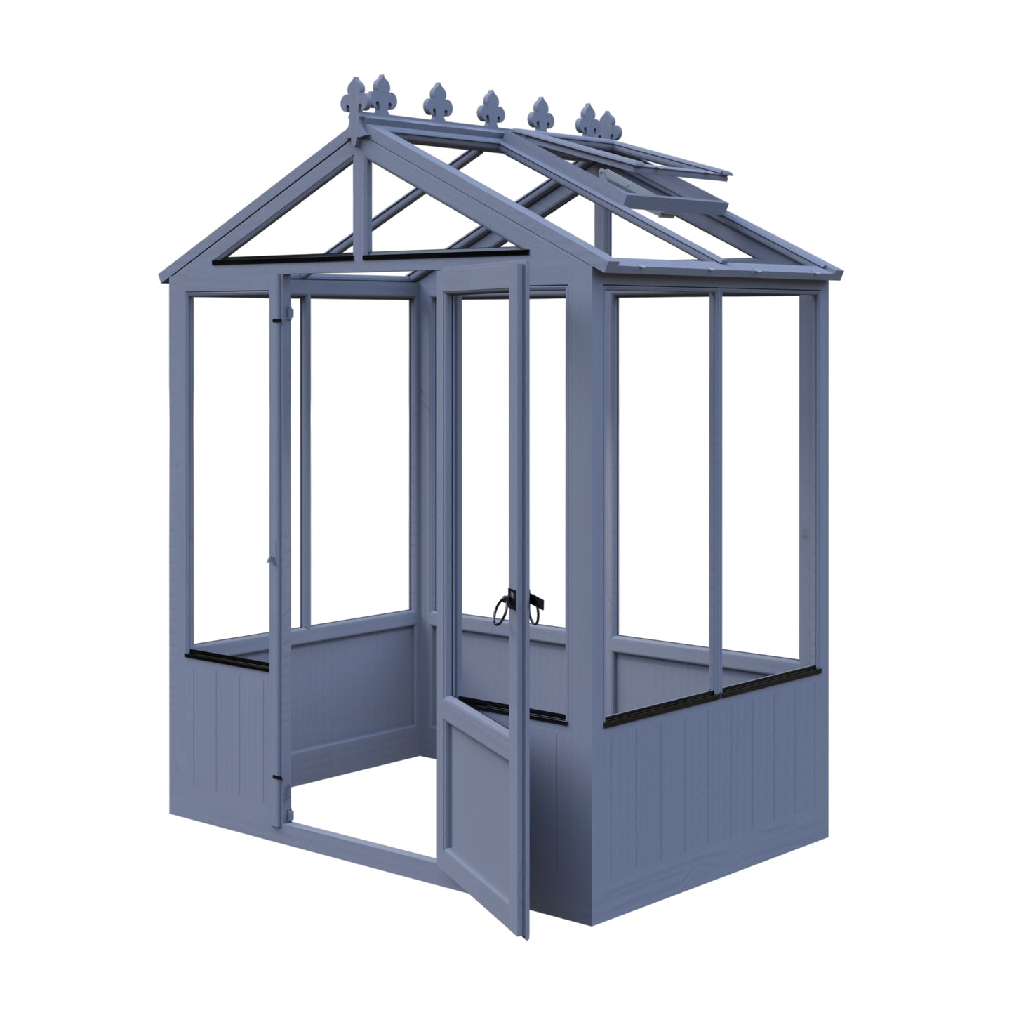 Shire Holkham Wooden Apex Greenhouse 4' x 6'
