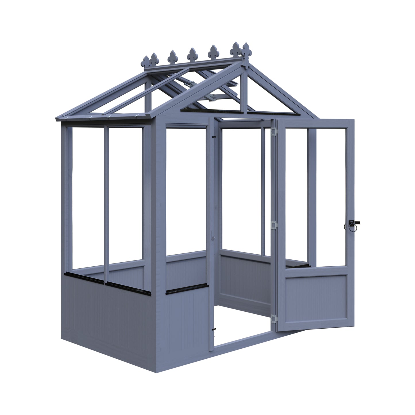 Shire Holkham Wooden Apex Greenhouse 4' x 6'