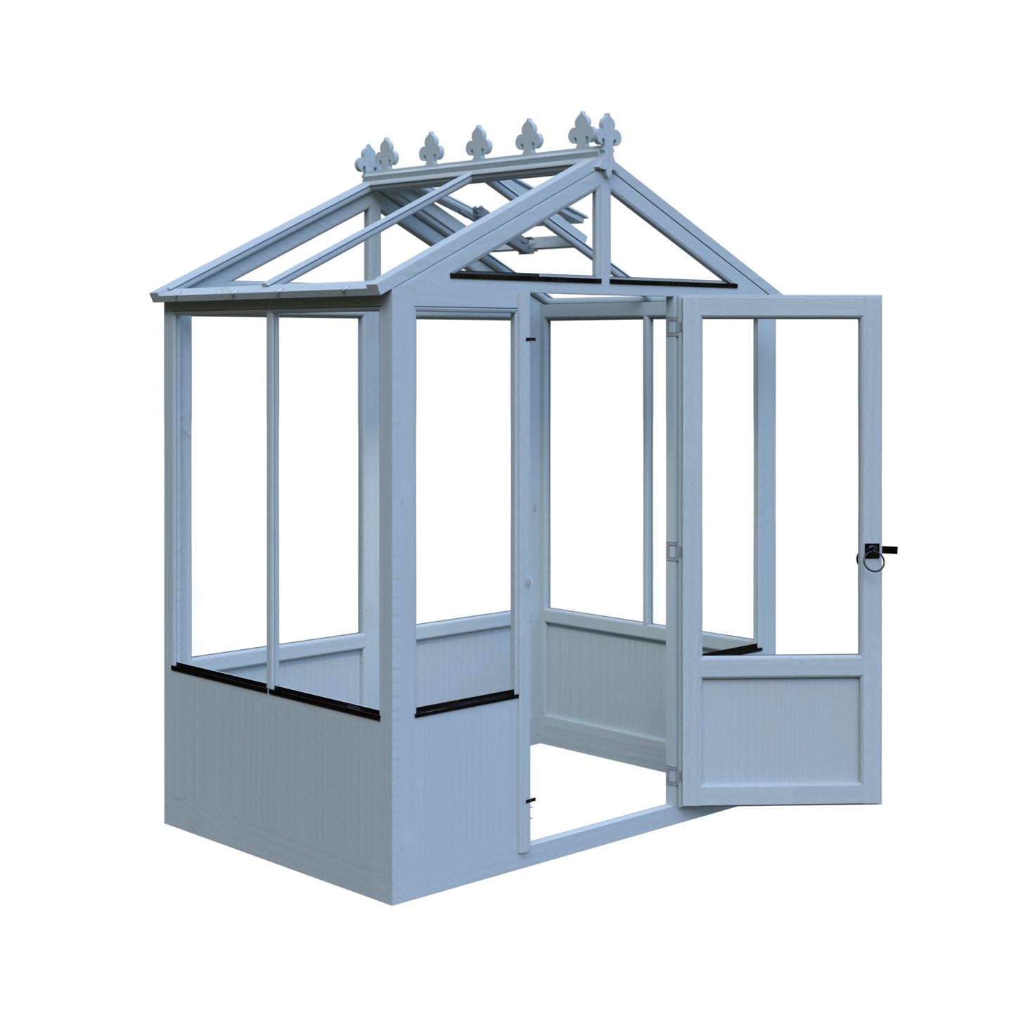Shire Holkham Wooden Apex Greenhouse 4' x 6'