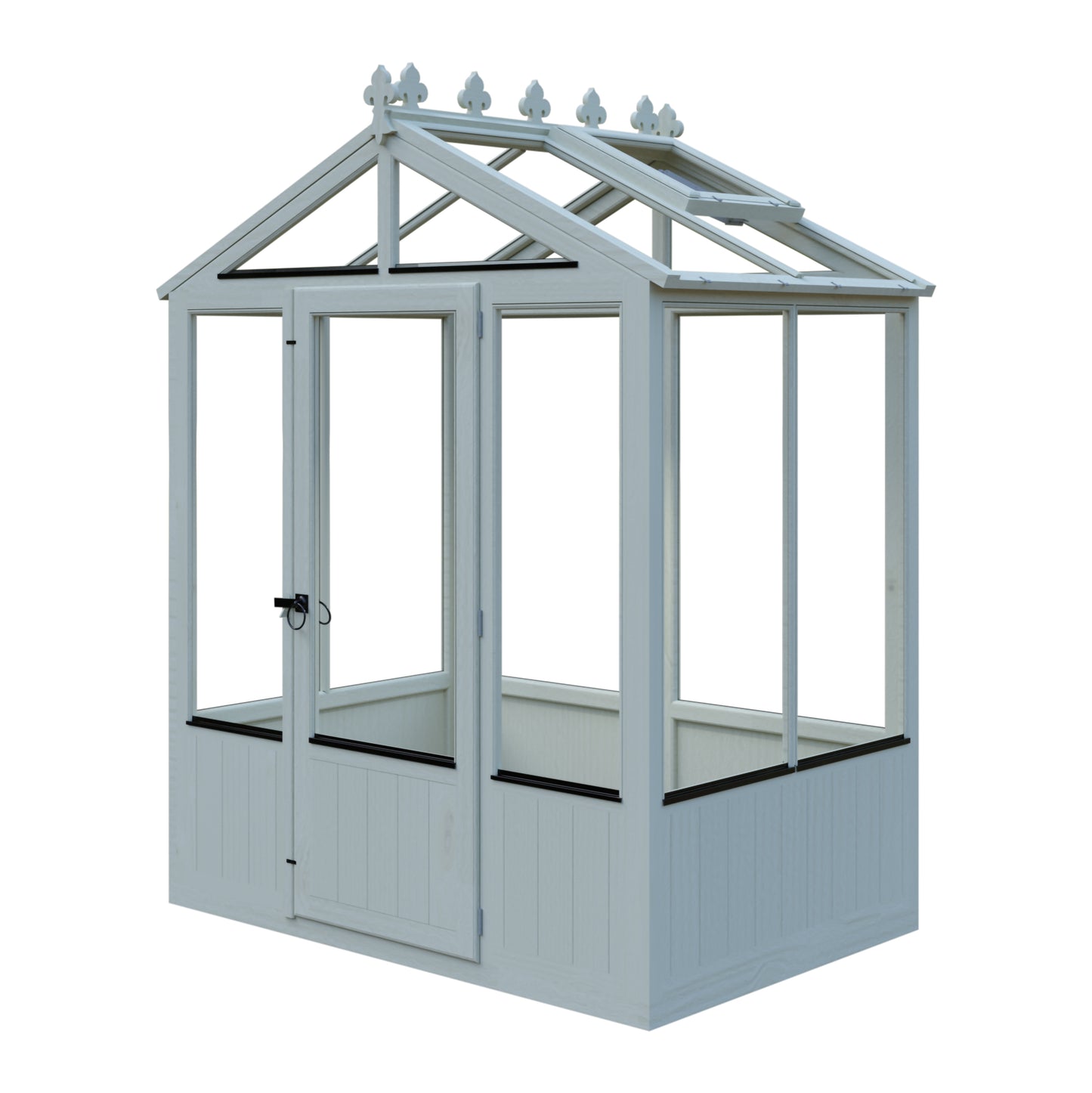 Shire Holkham Wooden Apex Greenhouse 4' x 6'