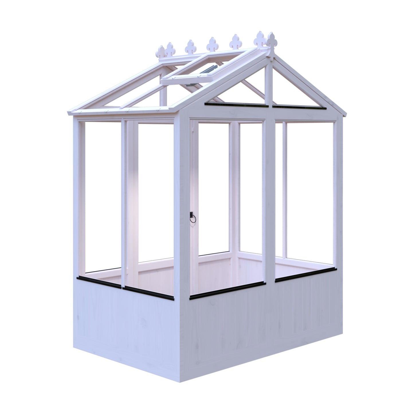 Shire Holkham Wooden Apex Greenhouse 4' x 6'