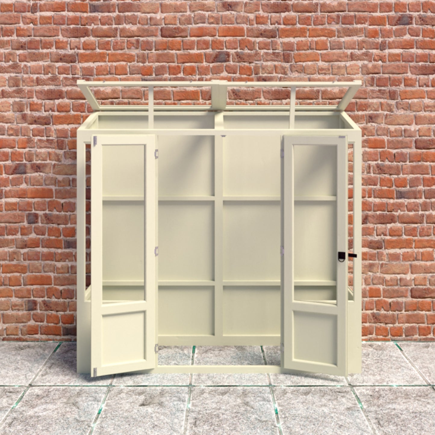Shire Holme Mini Wooden Greenhouse 7' x 2'