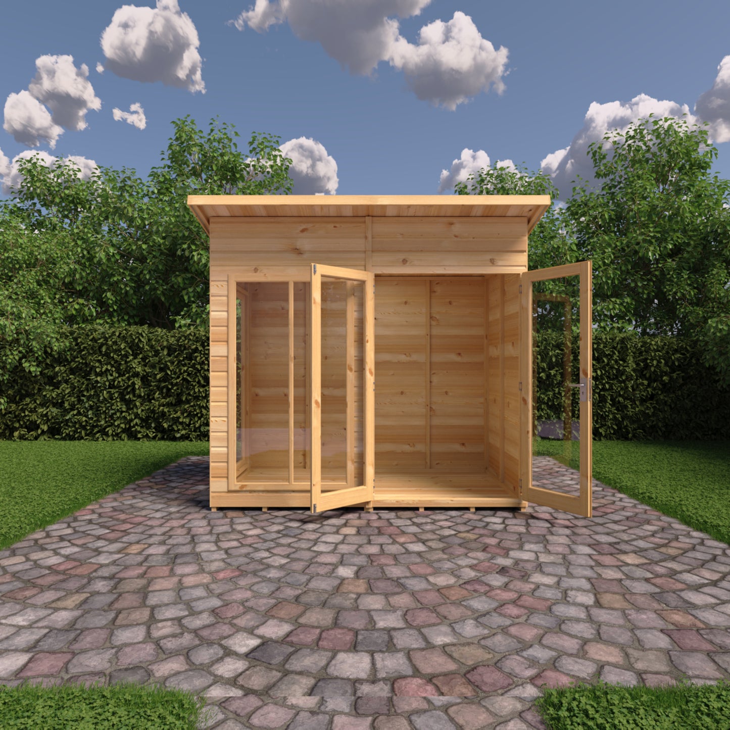 Shire Lela Pent Summerhouse 8x4