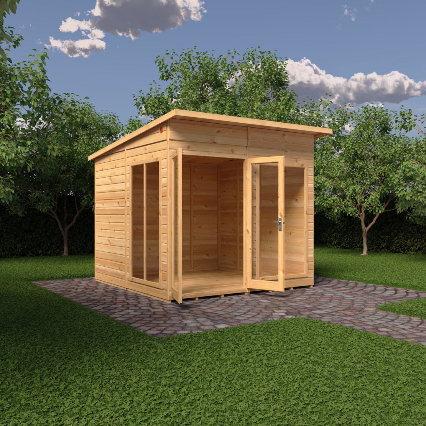 Shire Lela Pent Summerhouse 8x8